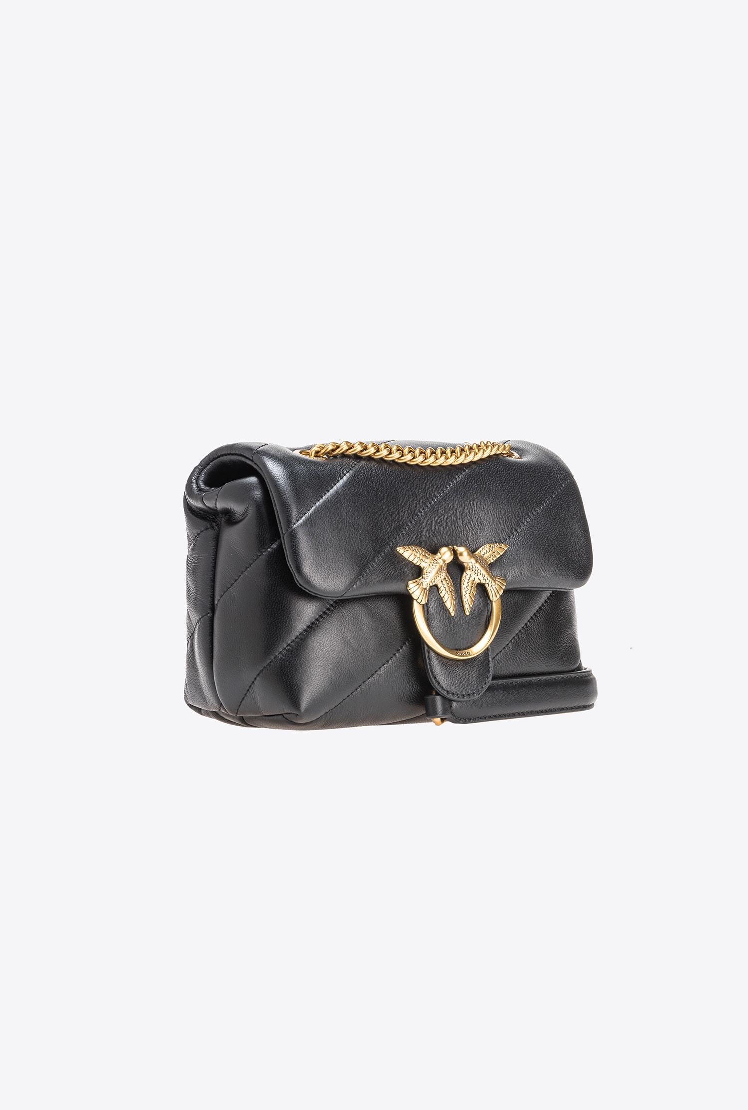 PINKO Borsa Love Puff Mini CL-Nero