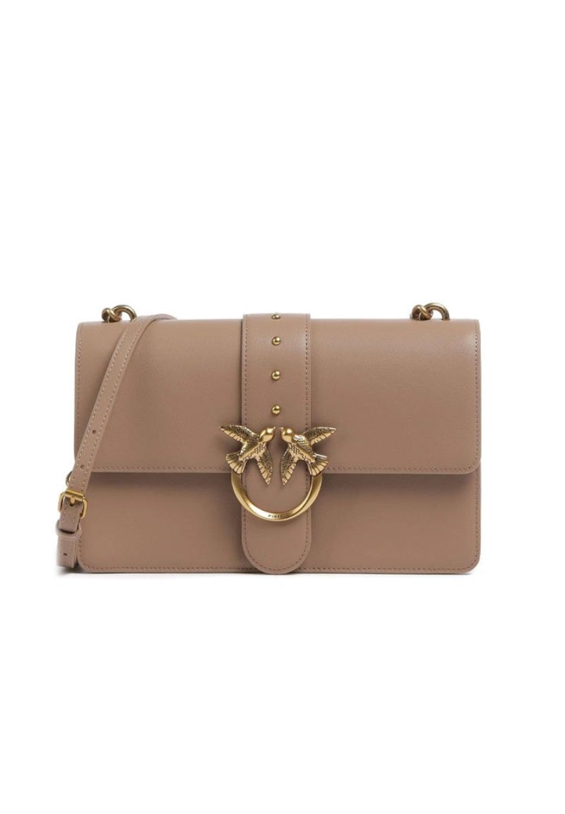 PINKO Borsa Love One classic-Biscotto