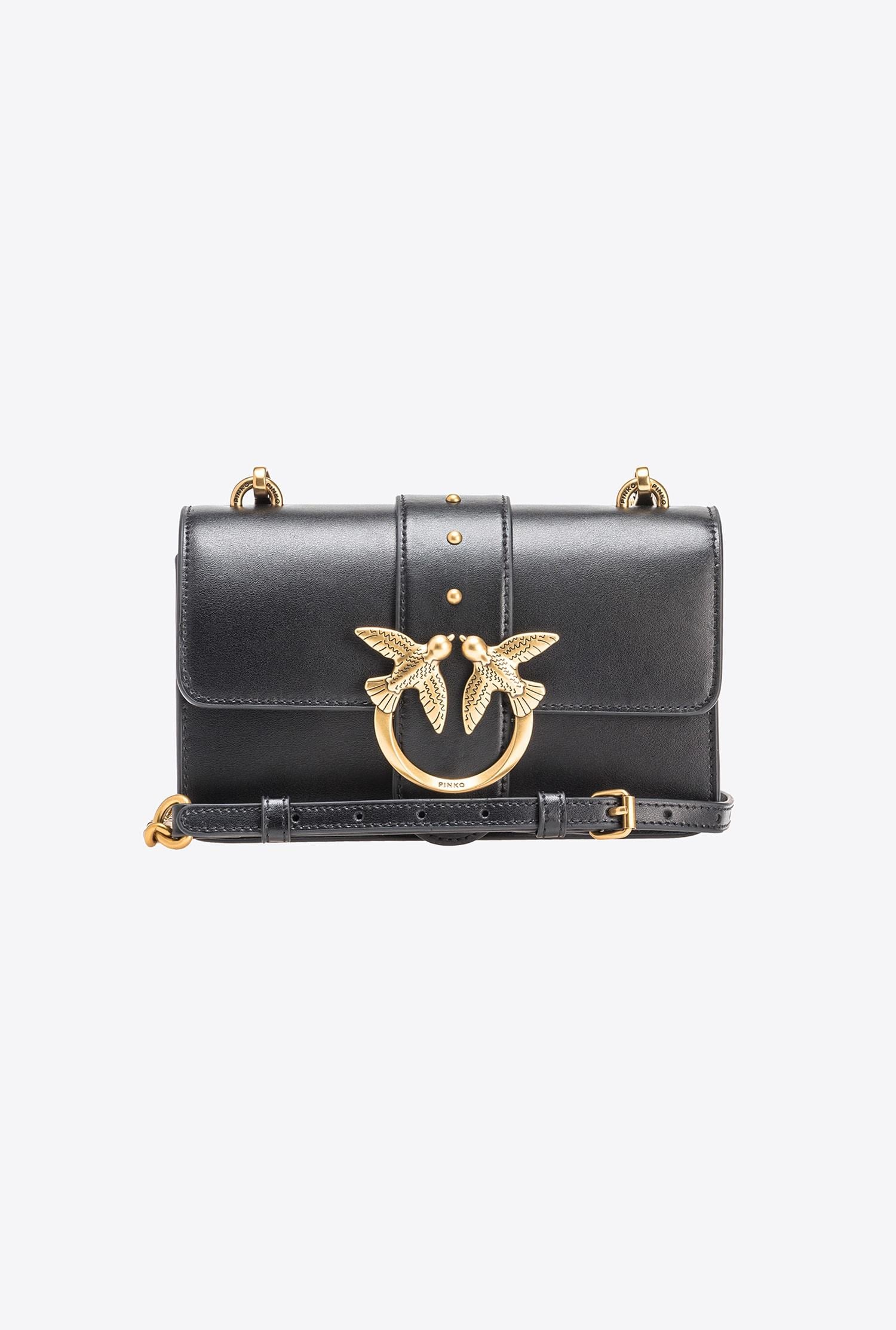 PINKO Borsa Love One mini-Nero