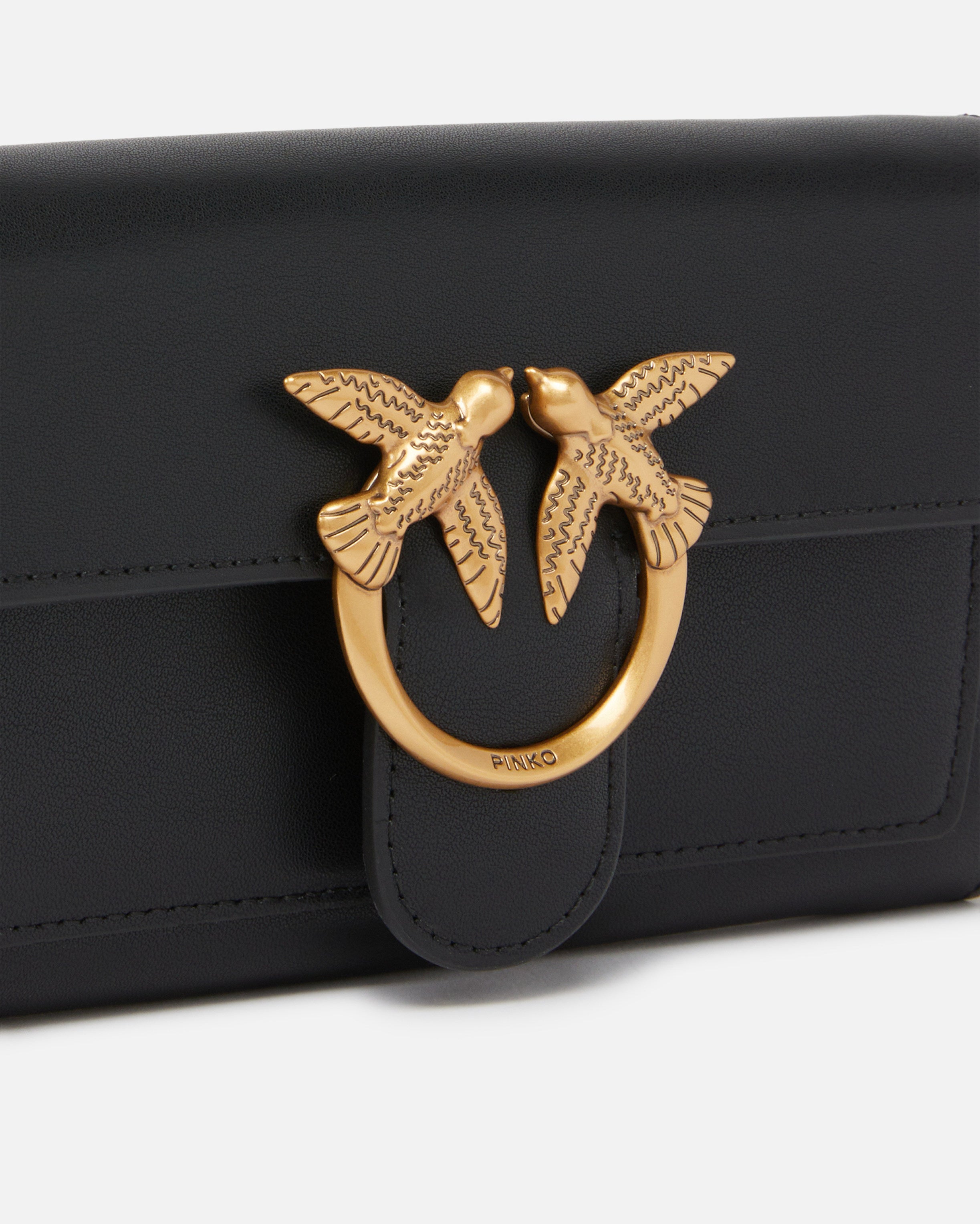 PINKO Portafoglio Love One Simply-Nero