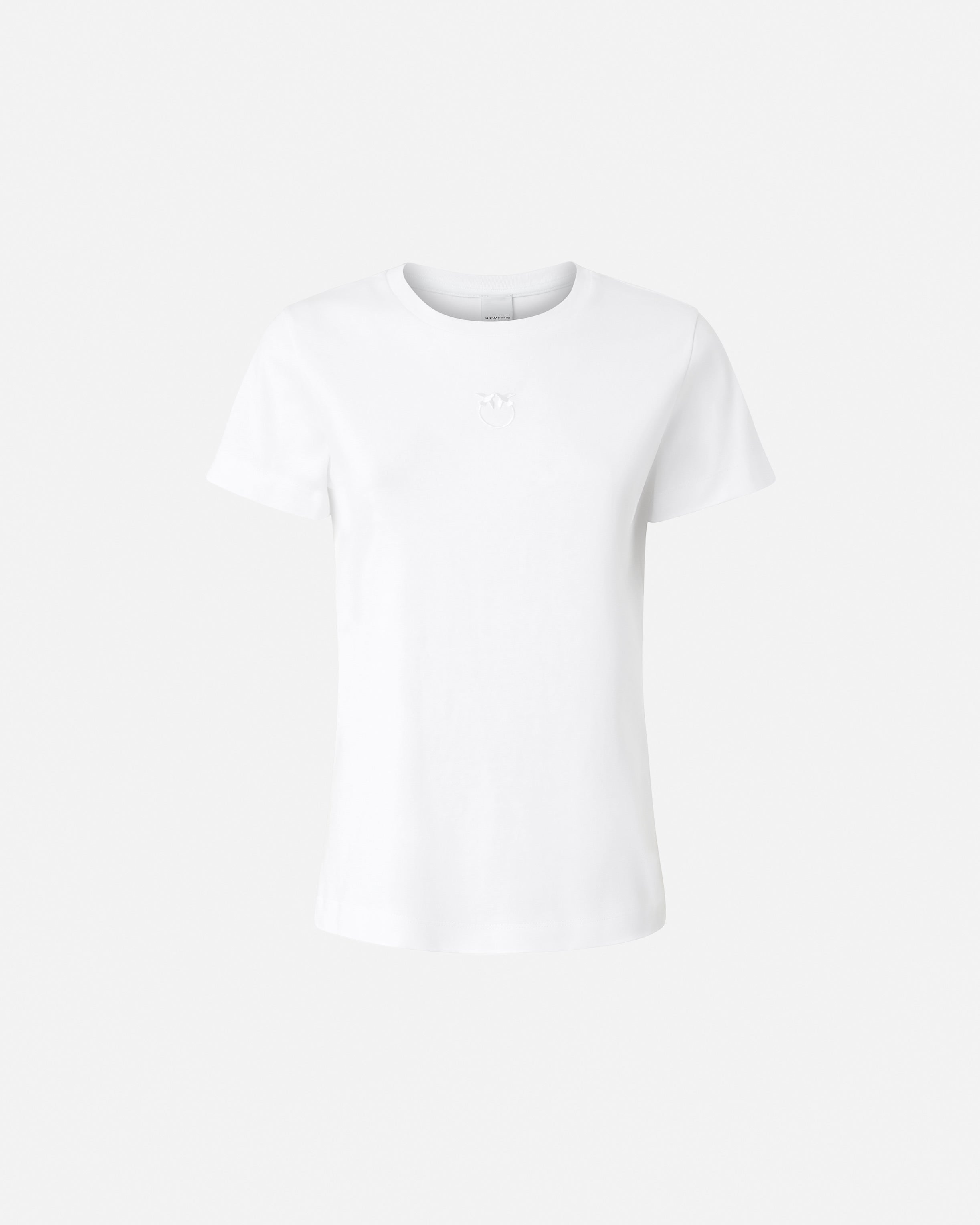 PINKO T-shirt Bussolotto-Bianco Brillante