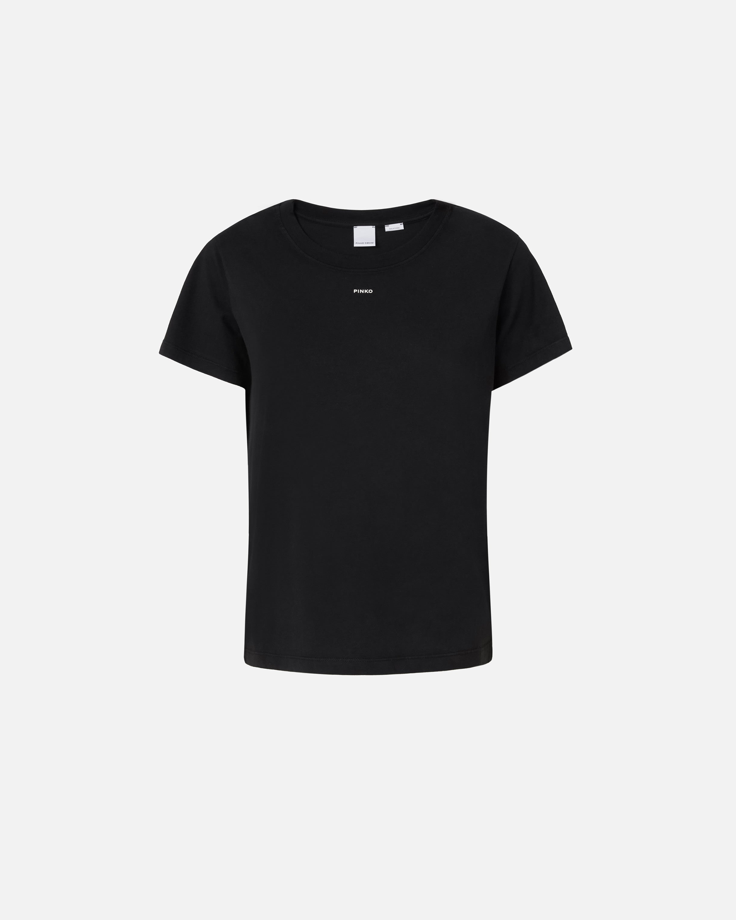 PINKO T-shirt Basico-Nero Limousine