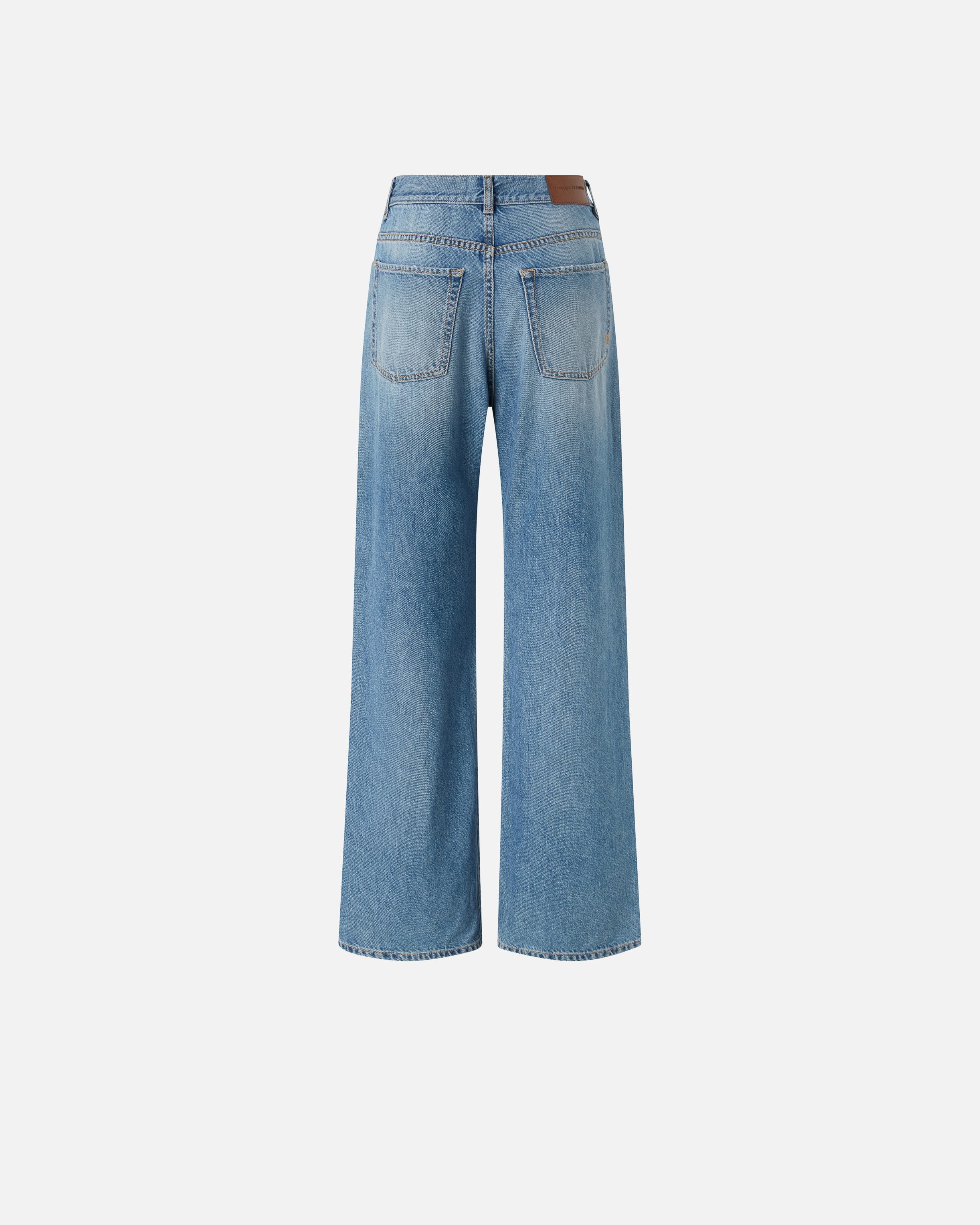 PINKO Jeans Wanda Wide Leg-Blu Chiaro