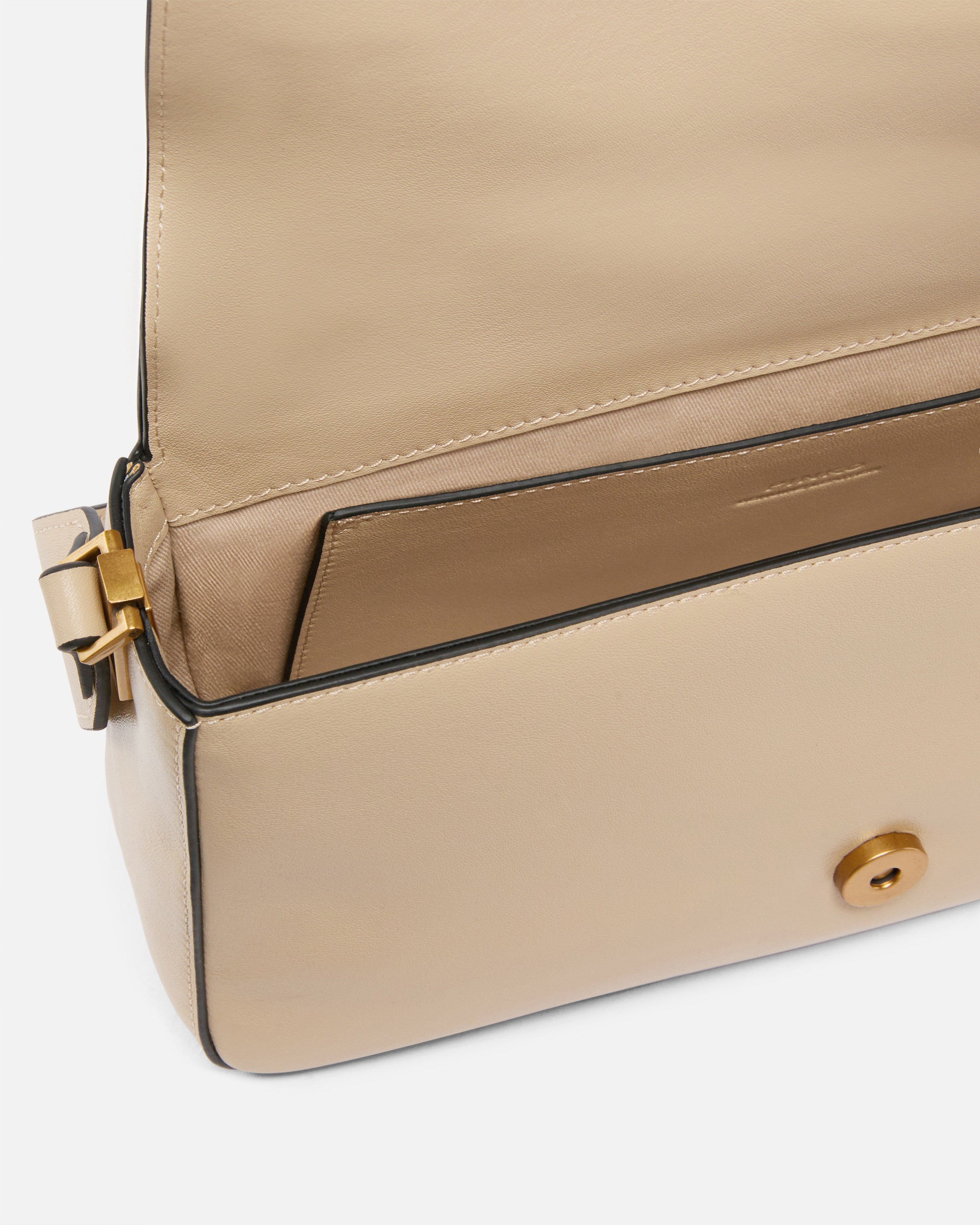 PINKO Borsa Love One Classic Slouchy Fl-Beige Grigio Fumo