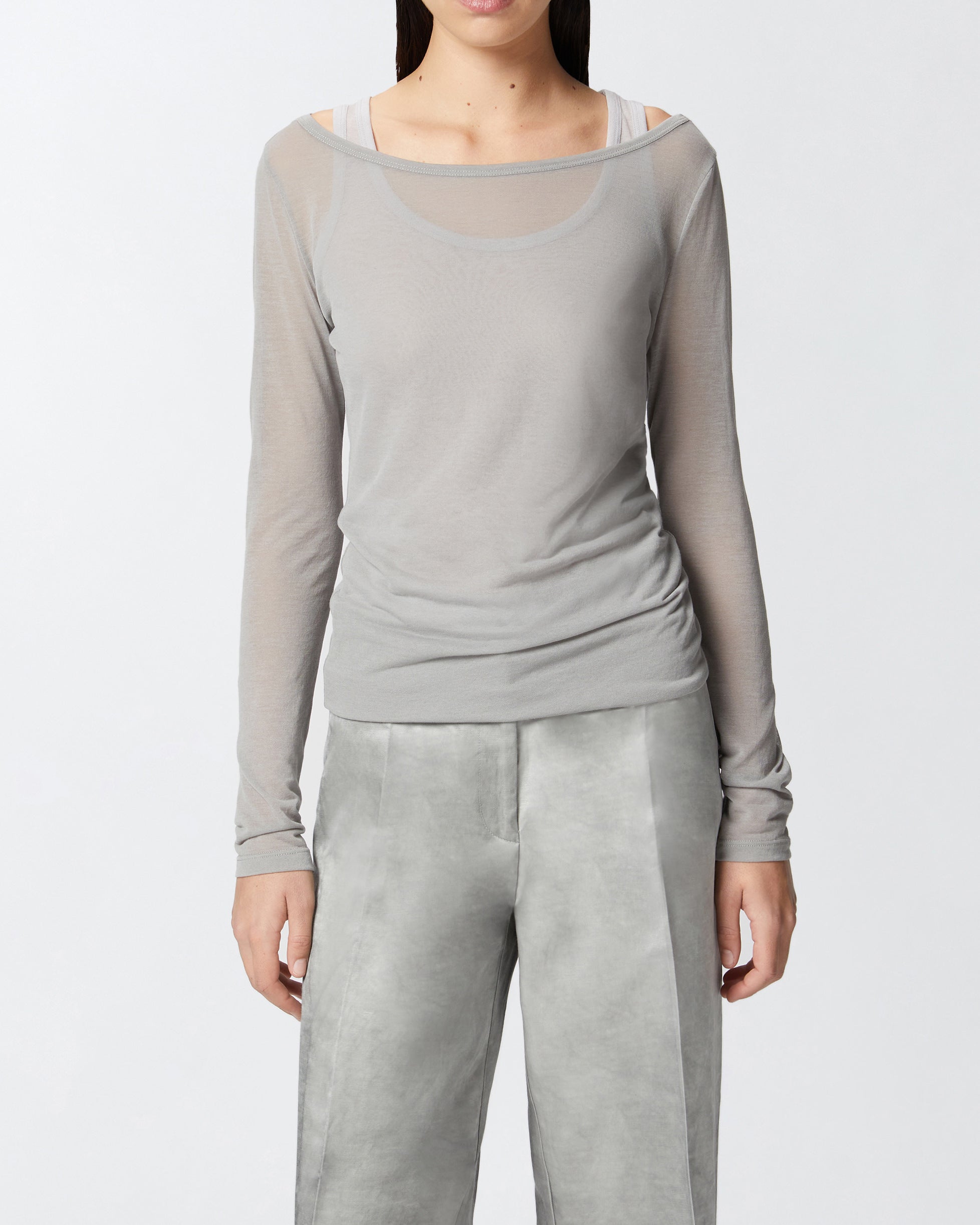 PINKO Maglia Merci-Grigio