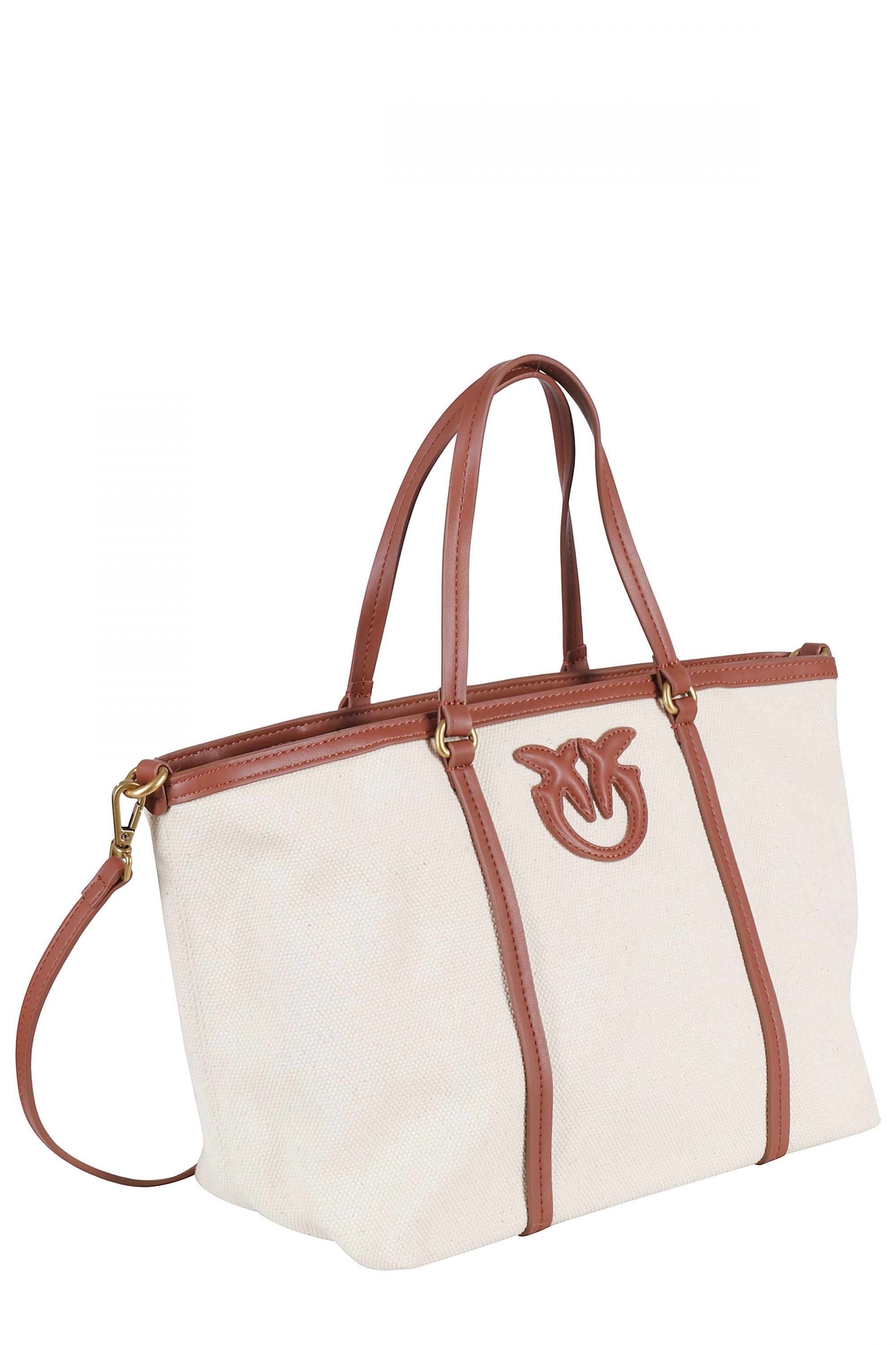PINKO Shopper Miranda Classic-Beige Marrone