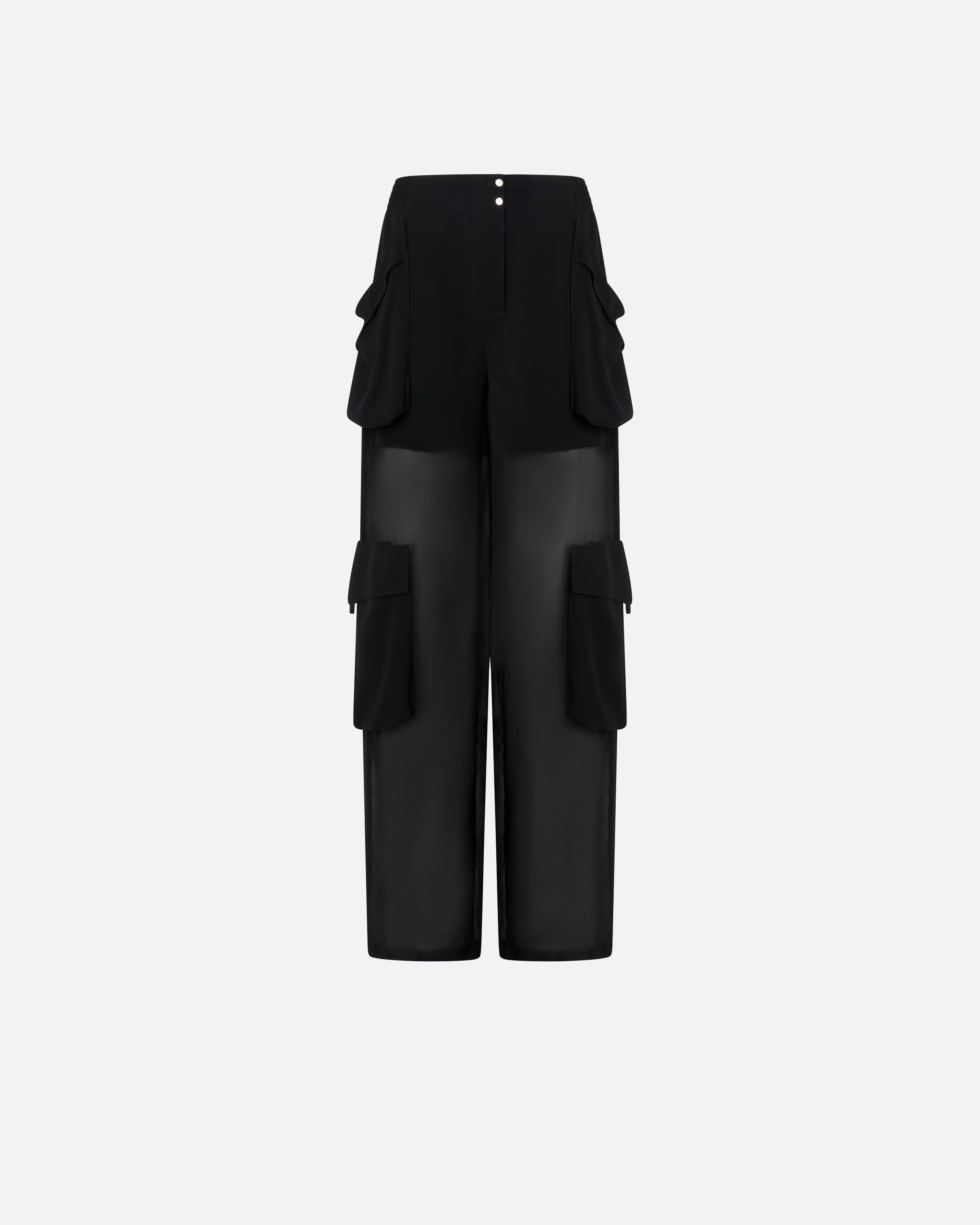 PINKO Pantaloni Sottocasa-Nero Limousine