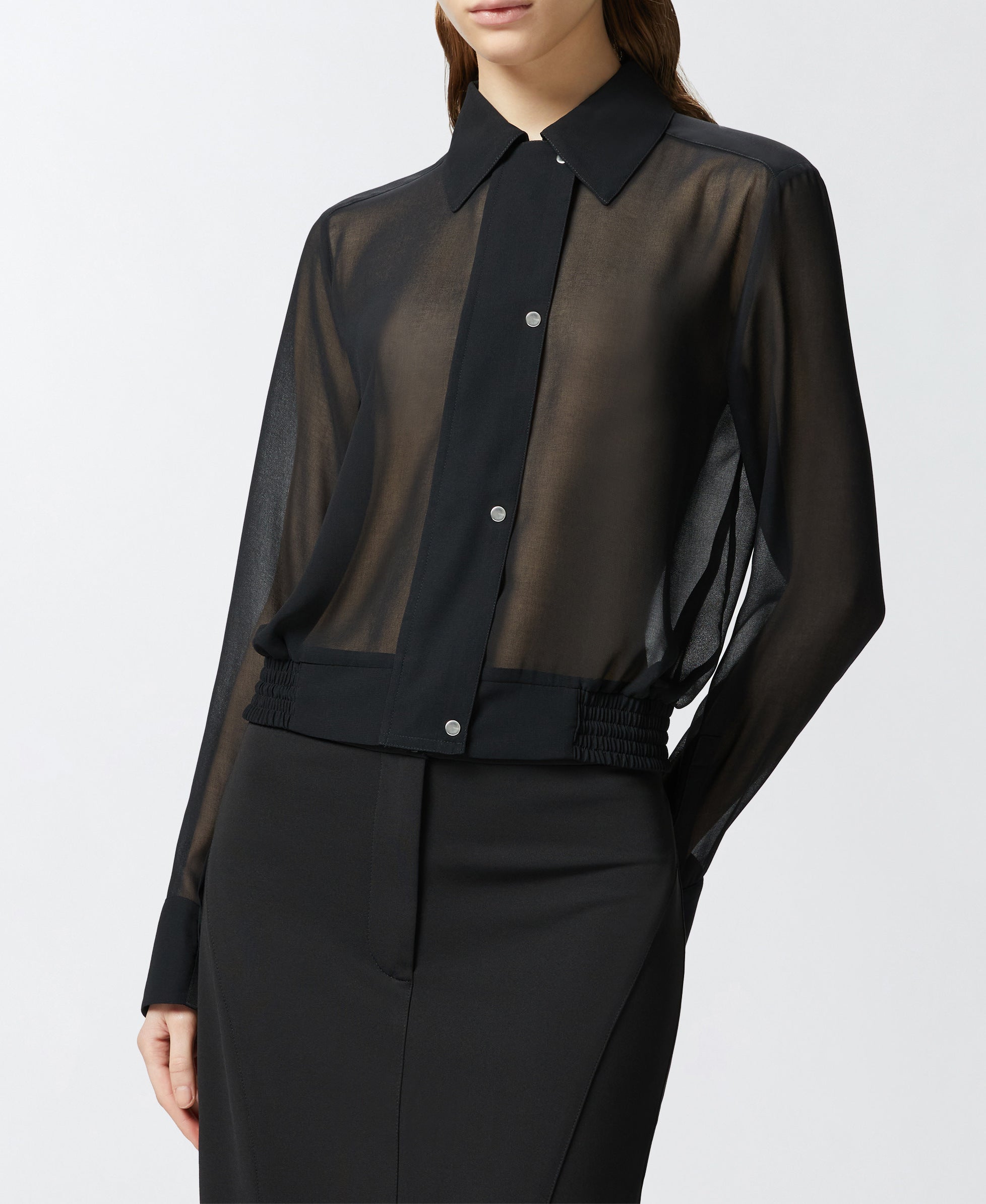 PINKO Camicia Cin cin-Nero Limousine