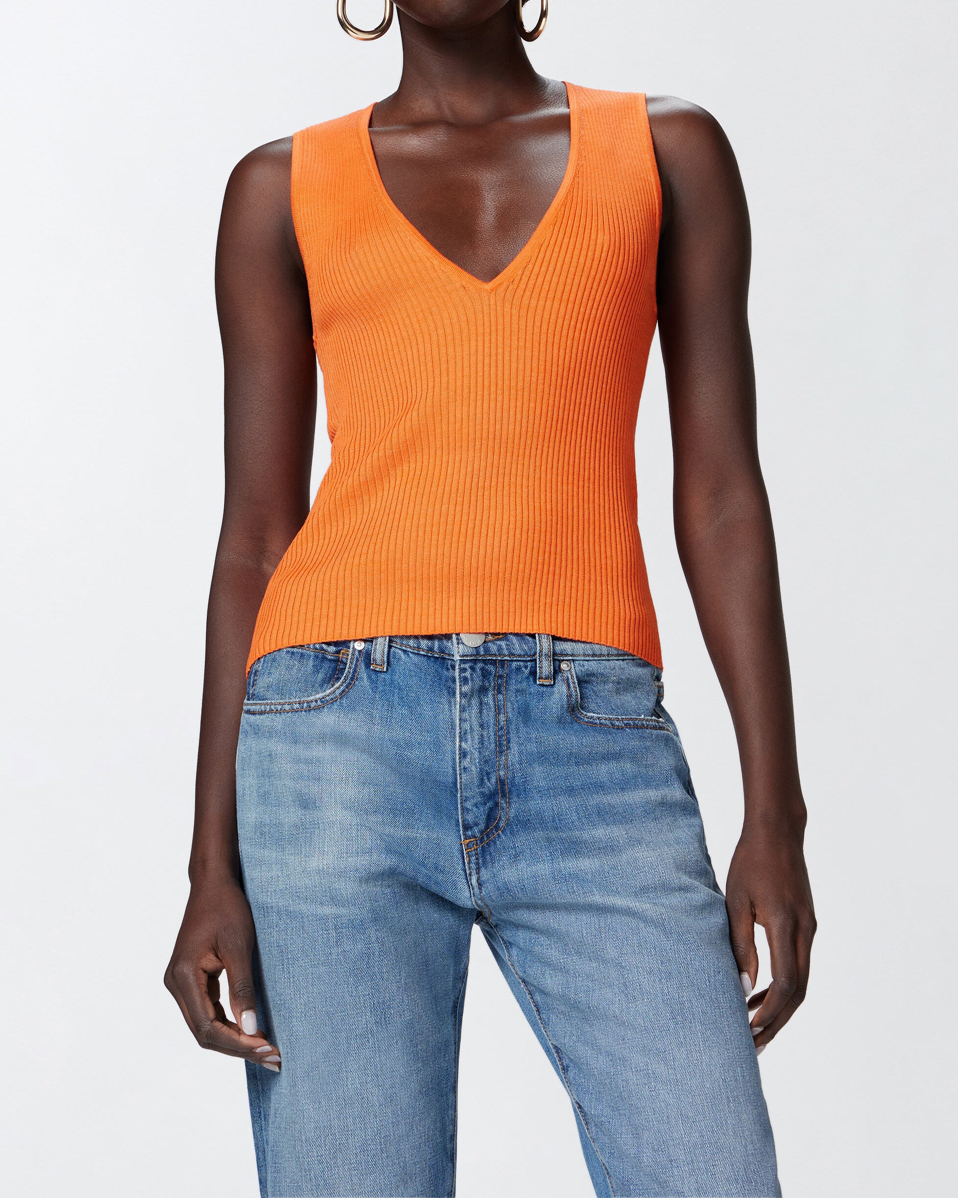 PINKO Top Agner Costine-Arancione