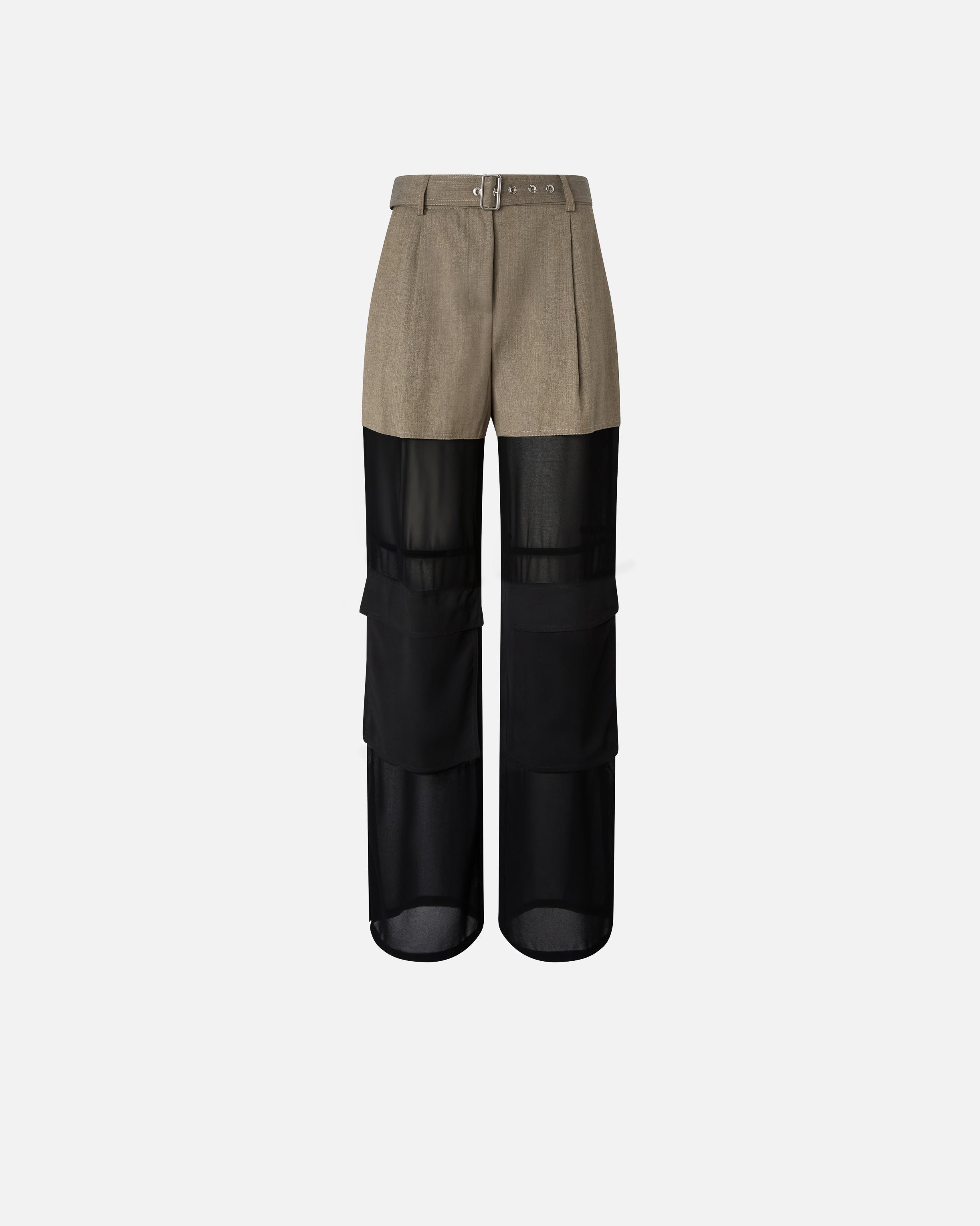 PINKO Pantalone River-Marrone Borraccia