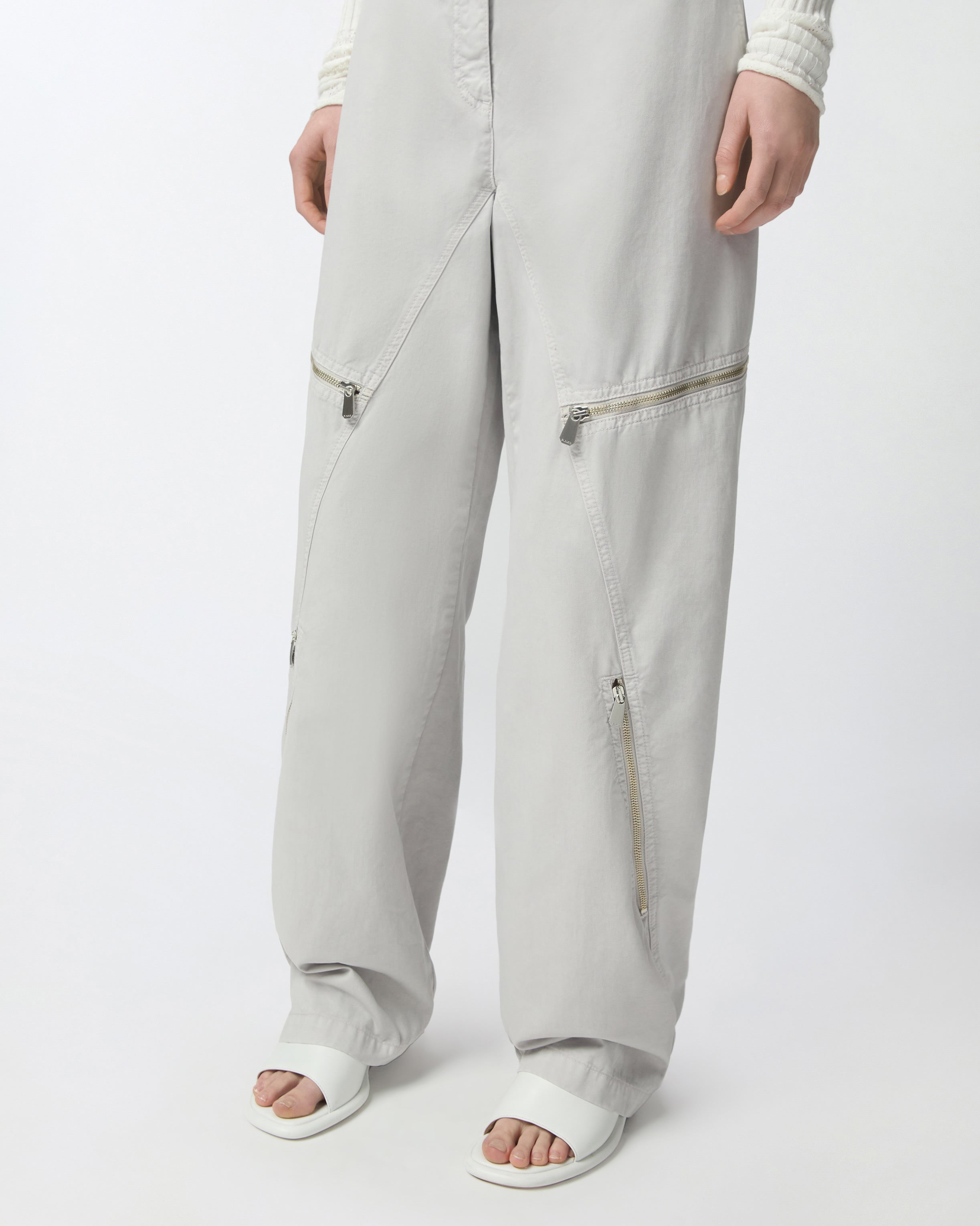 PINKO Pantalone Sere Nere-Grigio