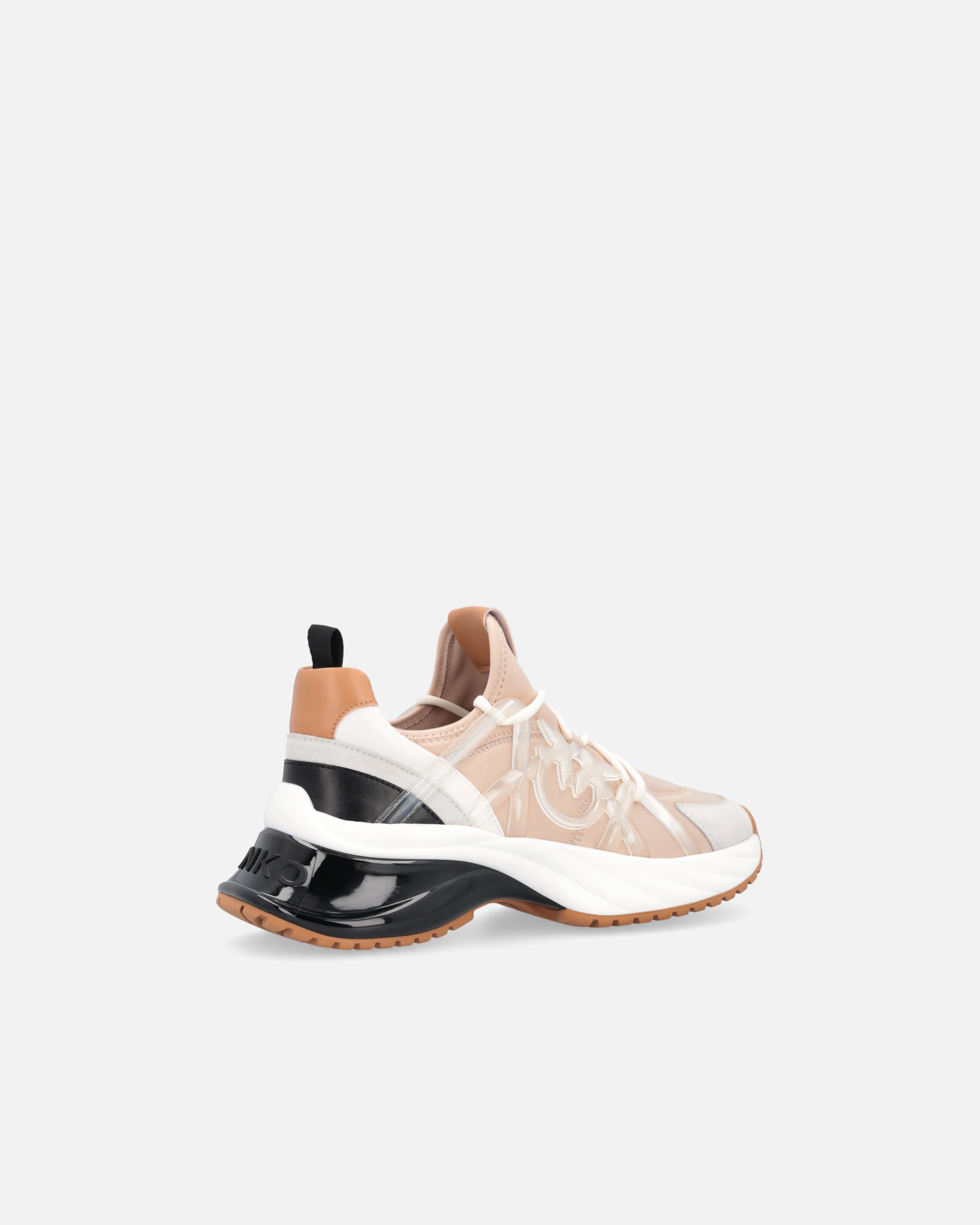 PINKO Sneaker Donna Satin Ariel 01-Beige