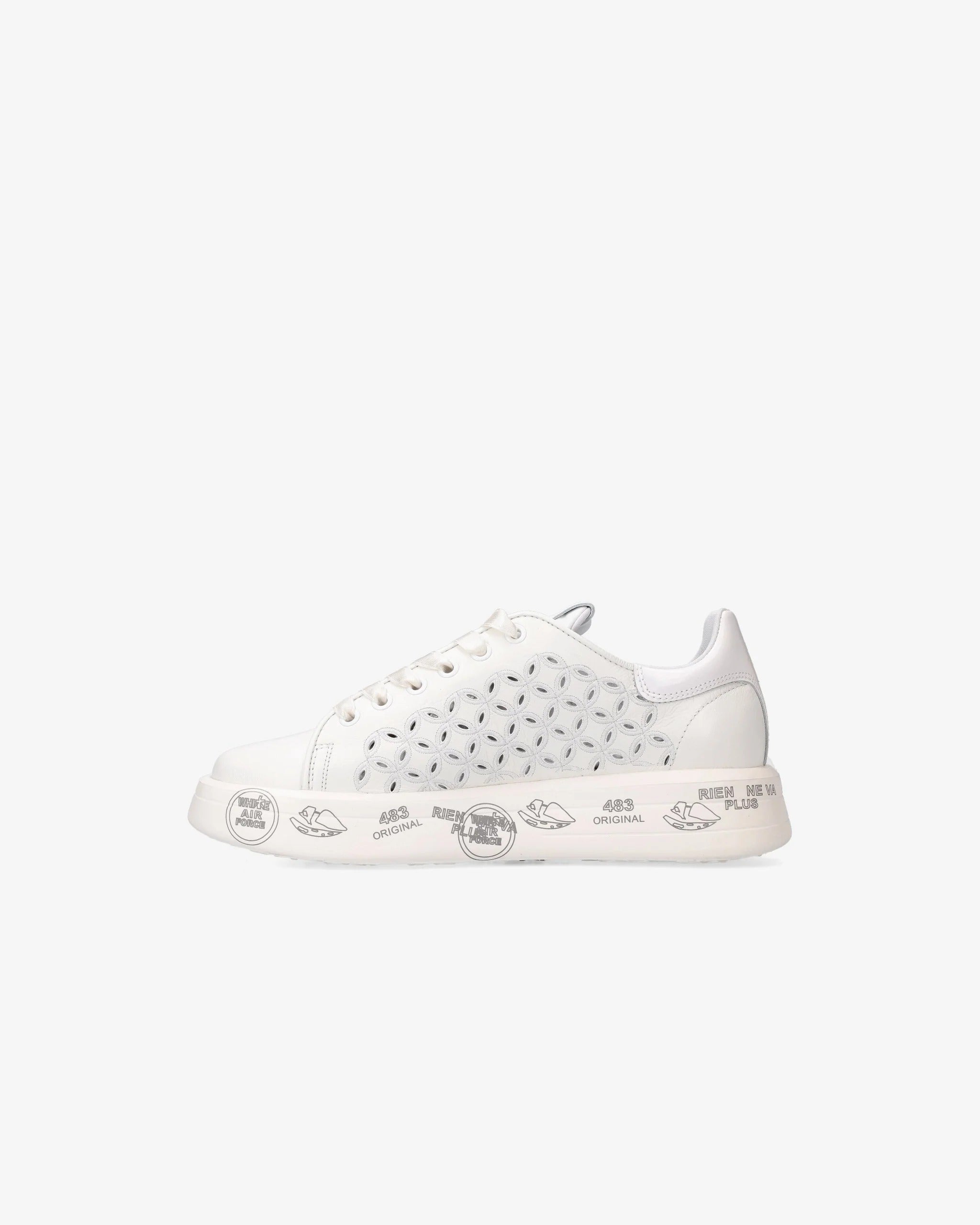PREMIATA Sneaker Donna Belle 6283-Bianco
