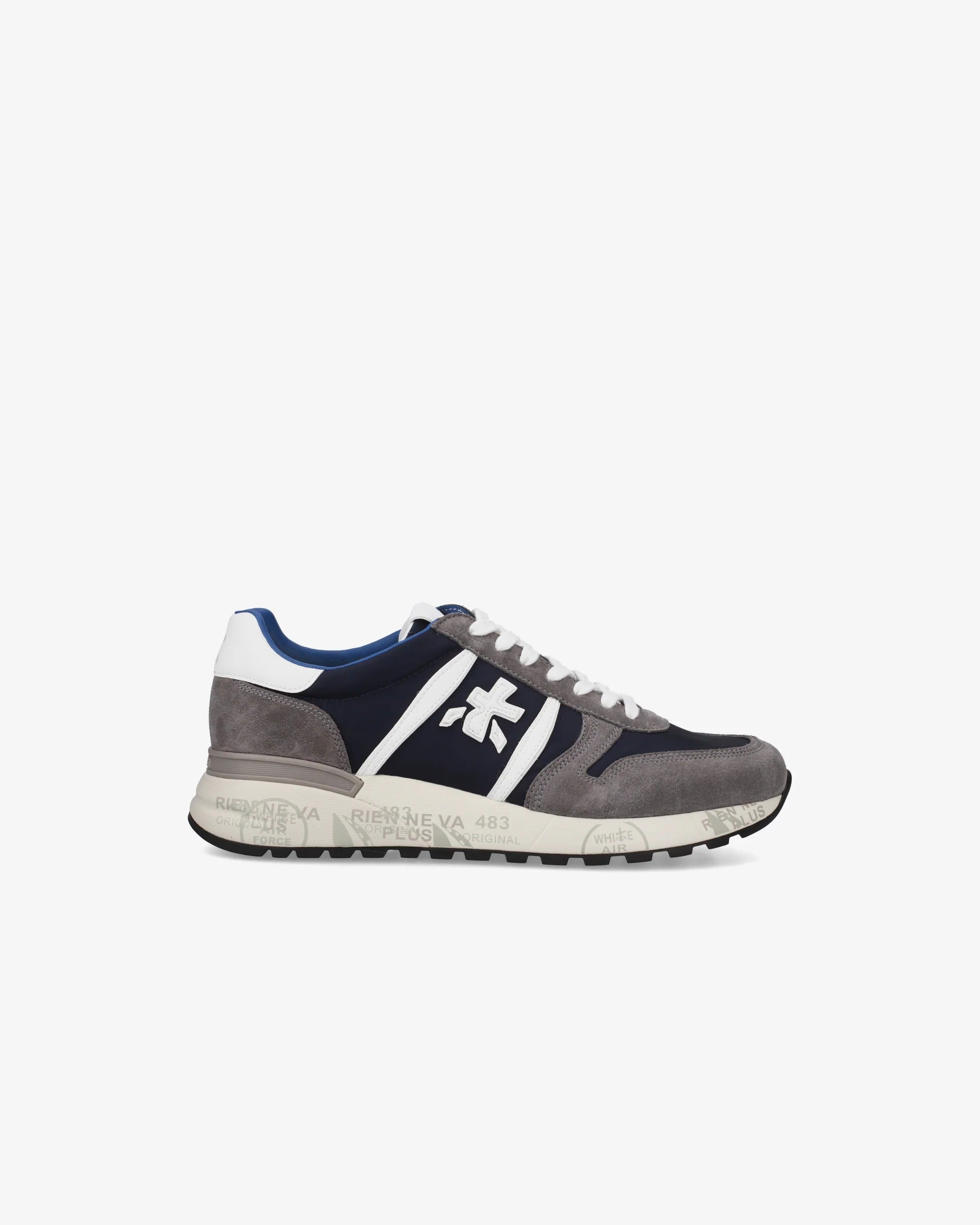 PREMIATA Sneaker Uomo Lander 7203-Blu Grigio