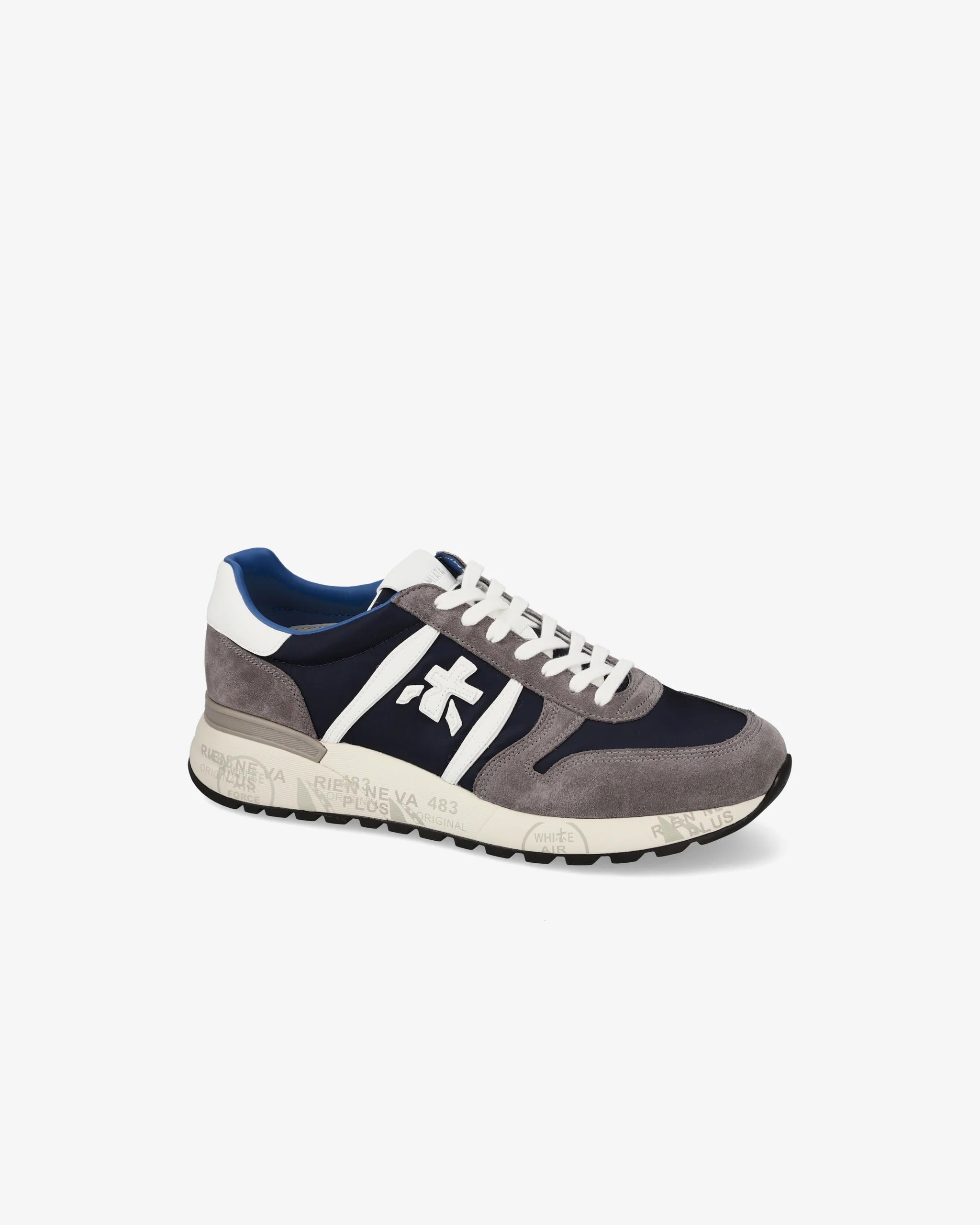 PREMIATA Sneaker Uomo Lander 7203-Blu Grigio