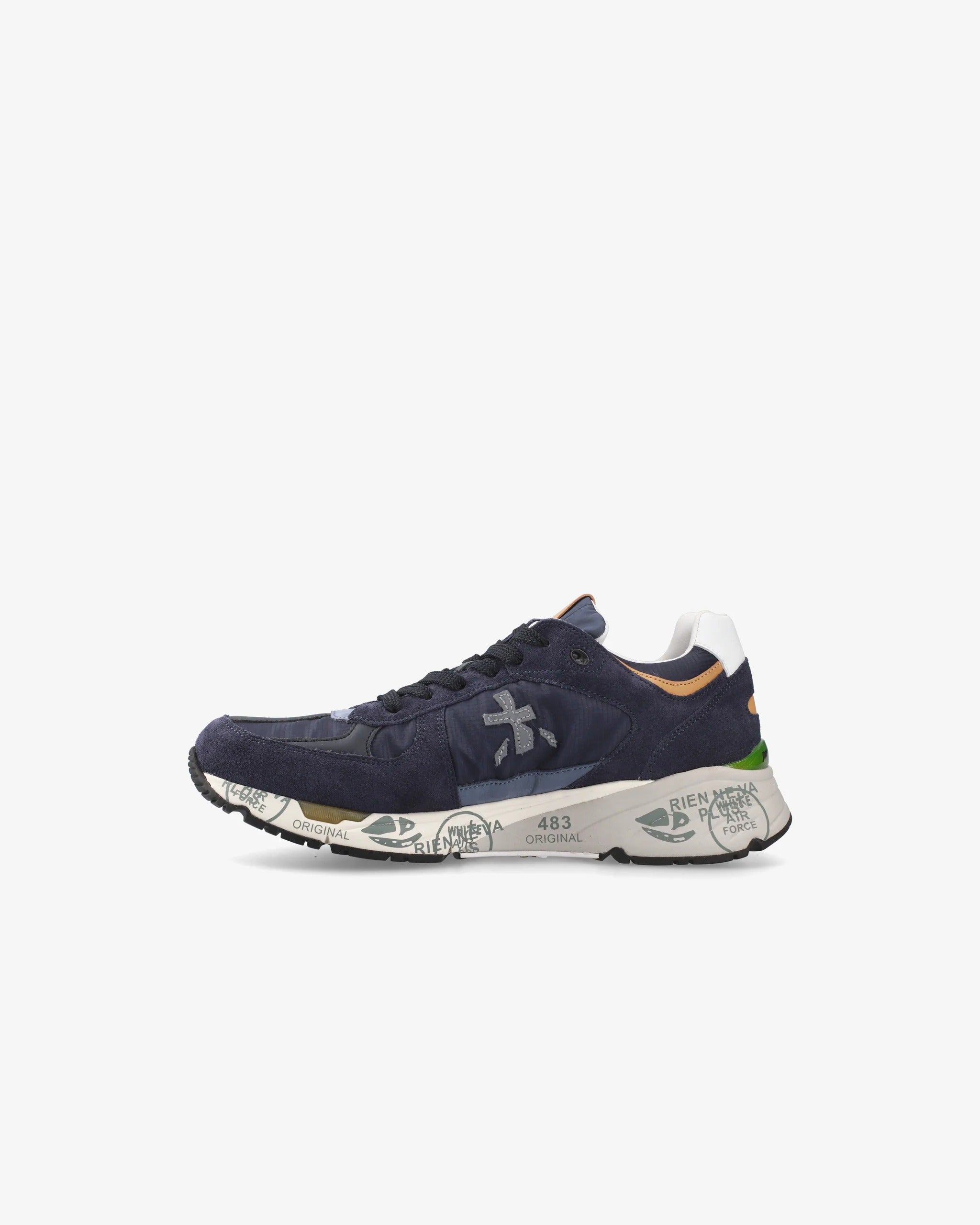 PREMIATA Sneaker Uomo Mase 7237-Blu