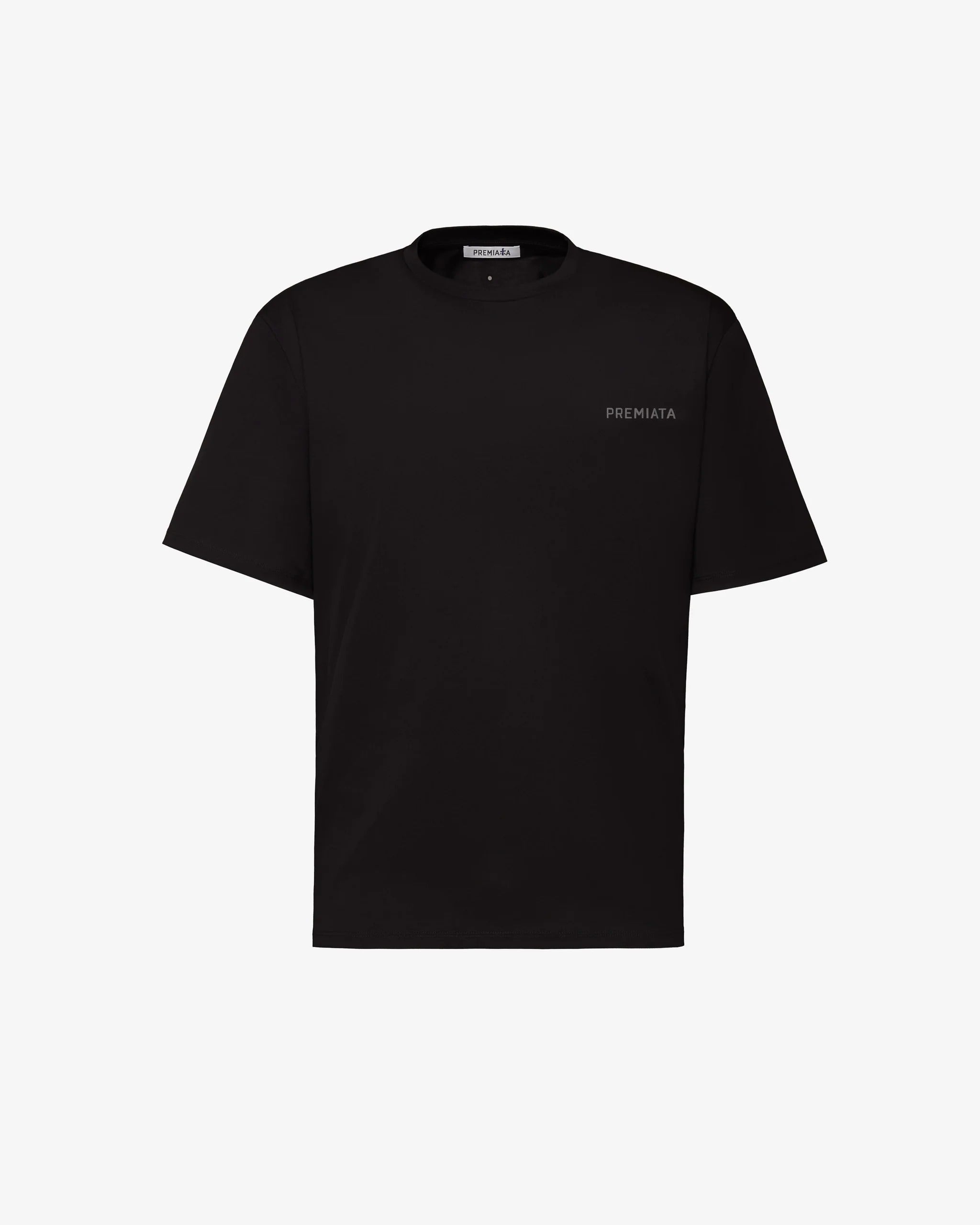 PREMIATA T-Shirt Uomo Jersey Logo Lettering-Nero