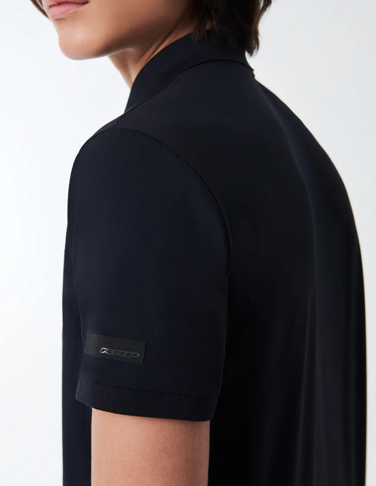 RRD Polo Uomo Oxford Gdy-Blue Black