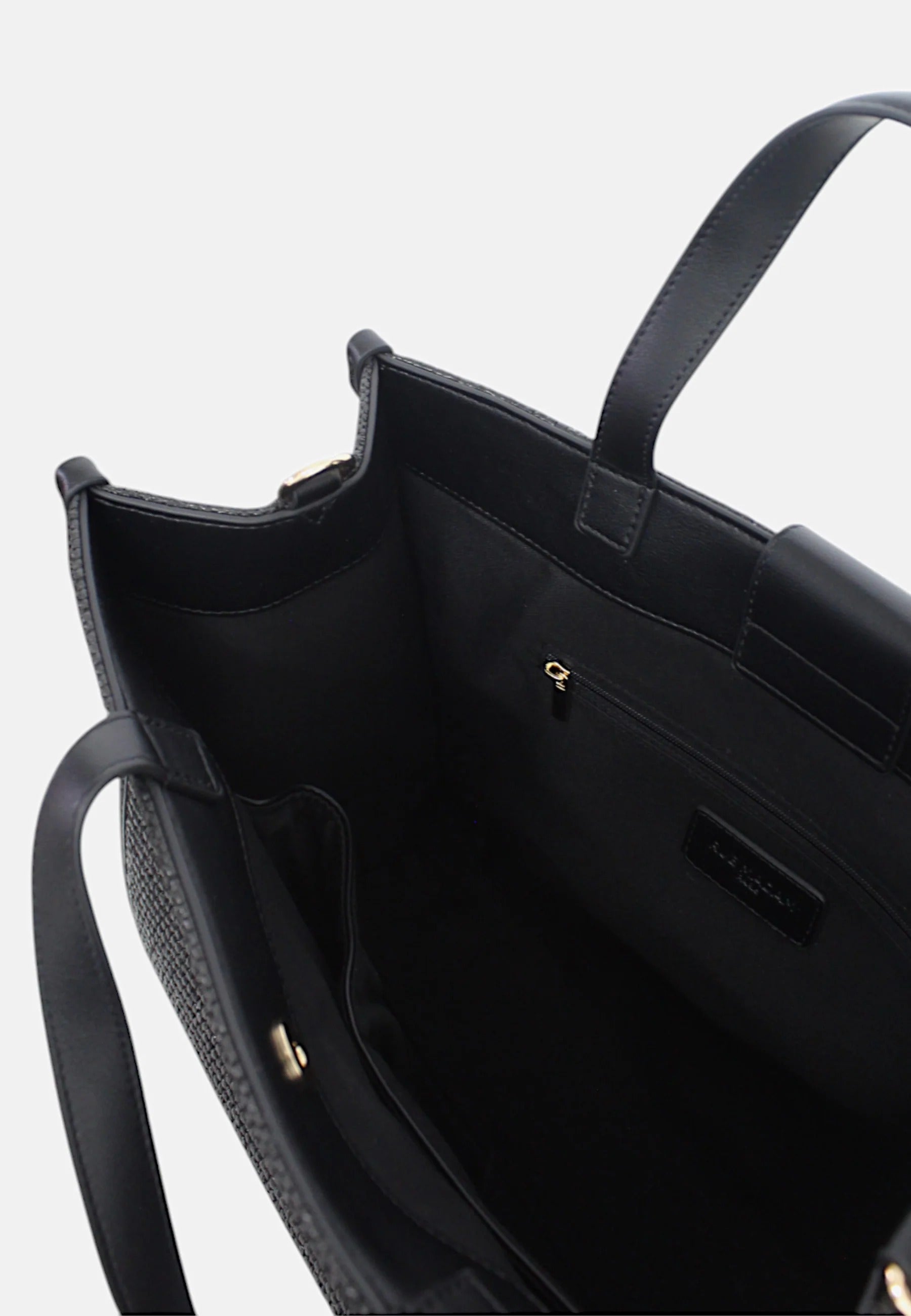 RUE MADAM Borsa The Summer Tote-Straw Black
