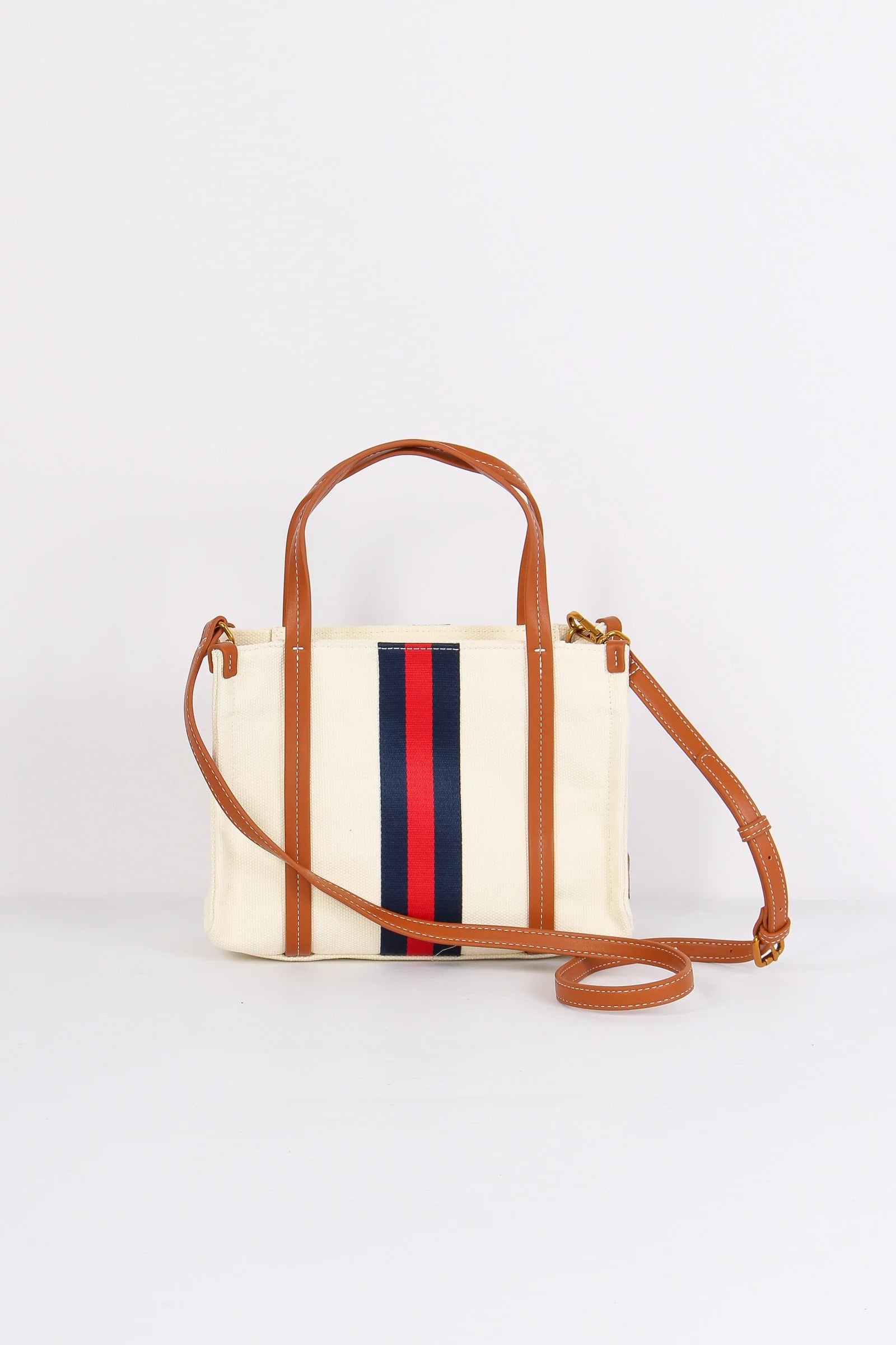 RUE MADAM Borsa Jellystone Mini tote-Canvas White