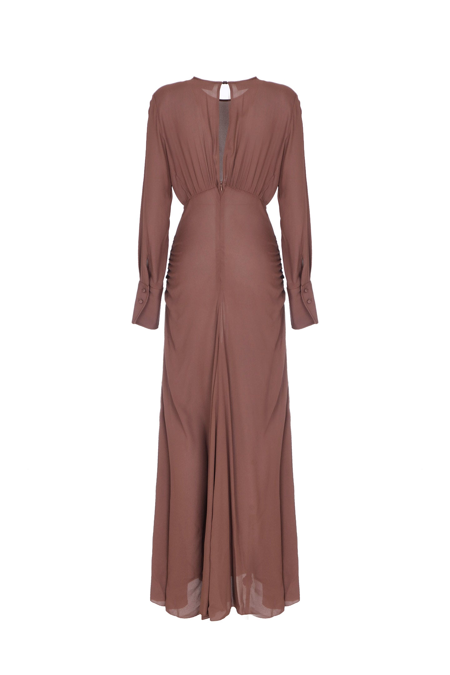 SO ALLURE Abito Lungo Georgette Viscosa-Namibia