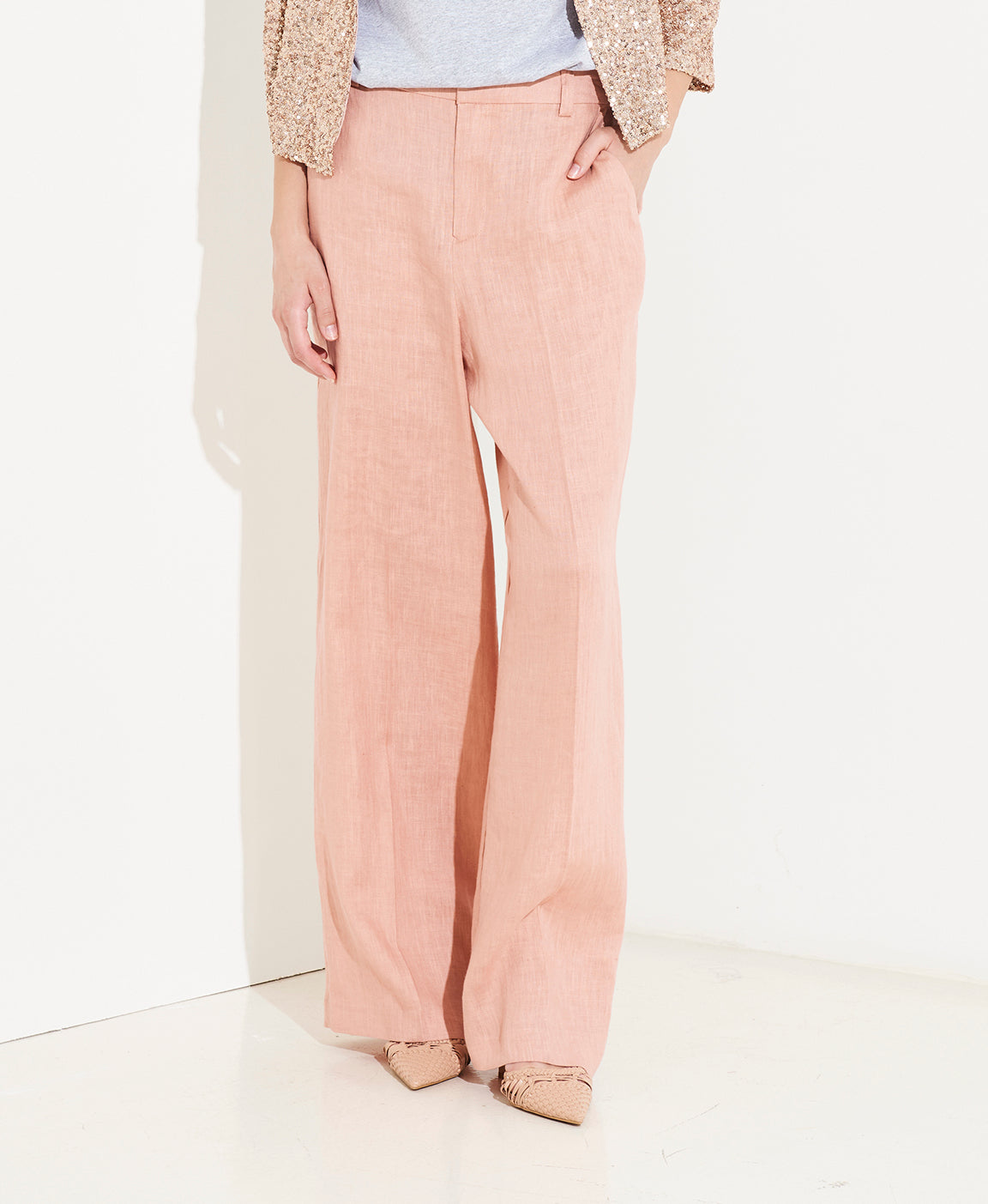 SO ALLURE Pantalone Palazzo Lino-Cameo