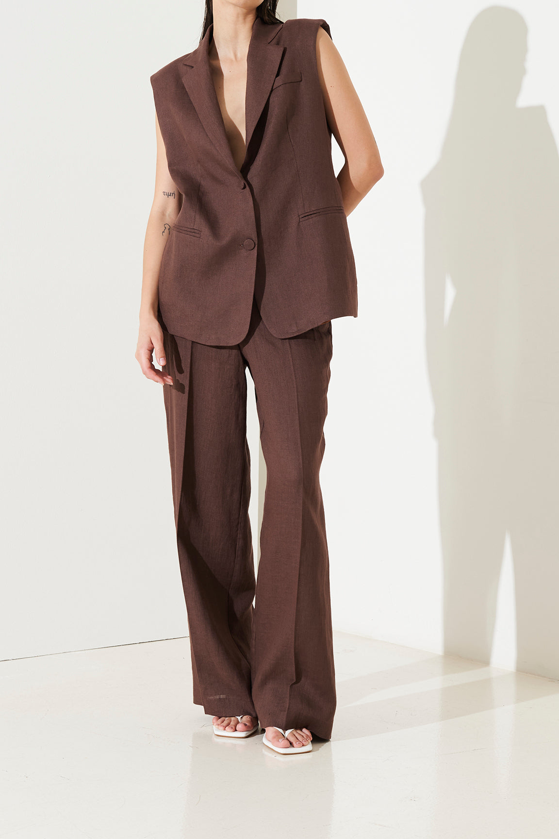 SO ALLURE Pantalone Palazzo Lino-Namibia