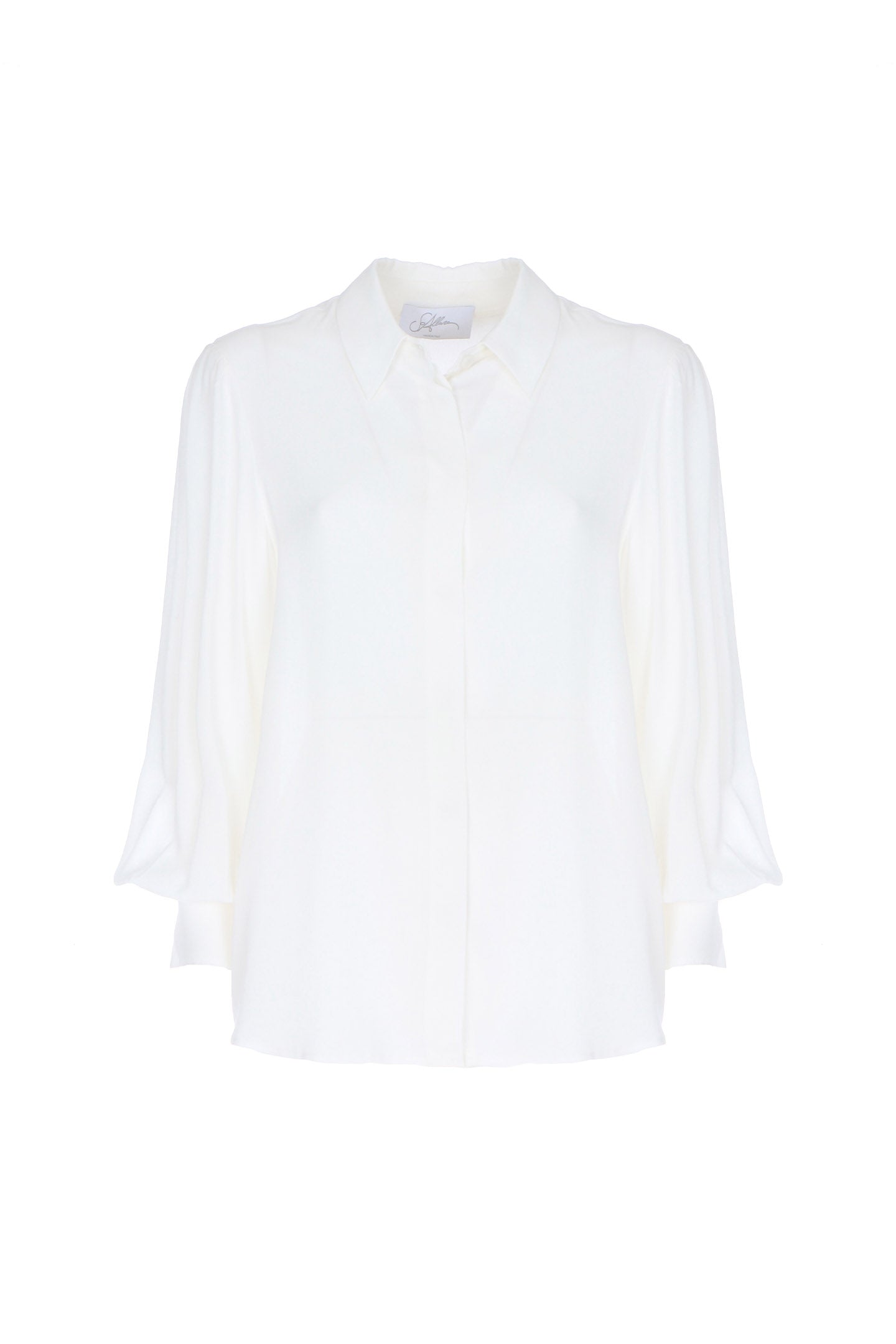 SO ALLURE Camicia Basic Georgette-Milk