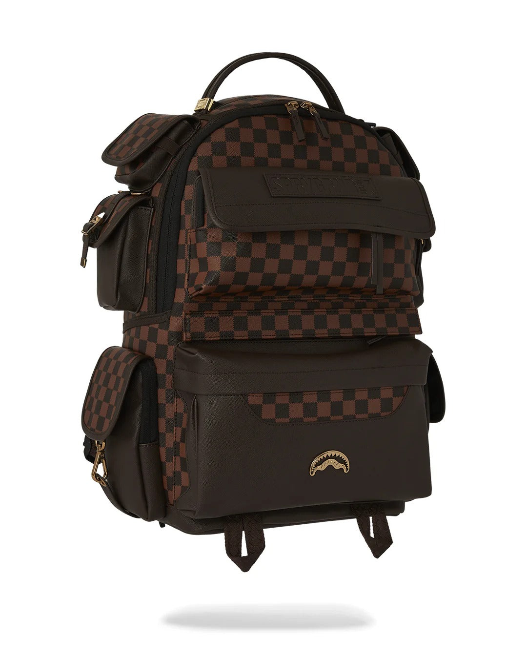 SPRAYGROUND Zaino Spec Ops Pixel Emboss-Marrone