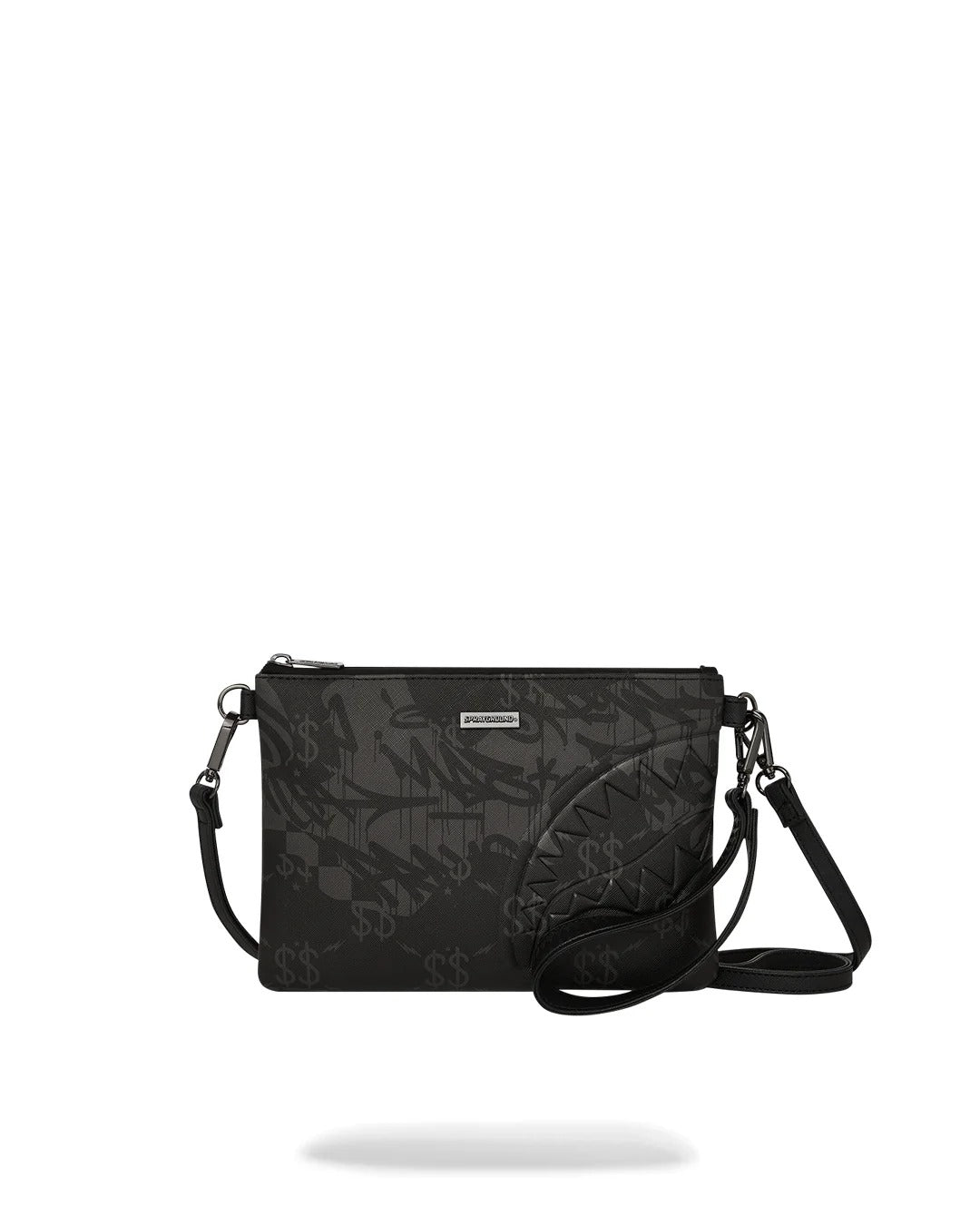 SPRAYGROUND Pochette 3Am Check-Nero