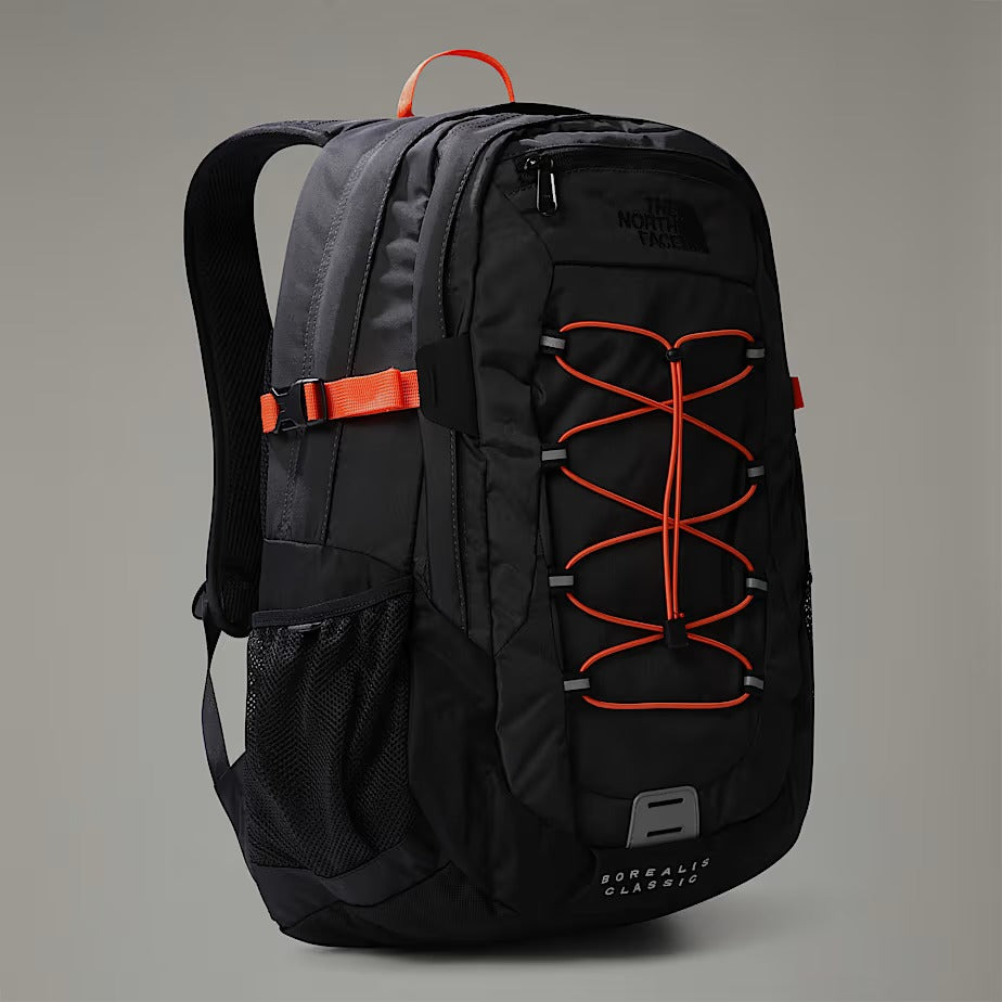 THE NORTH FACE Zaino Borealis Classic-Asphalt Grey Retro Orange