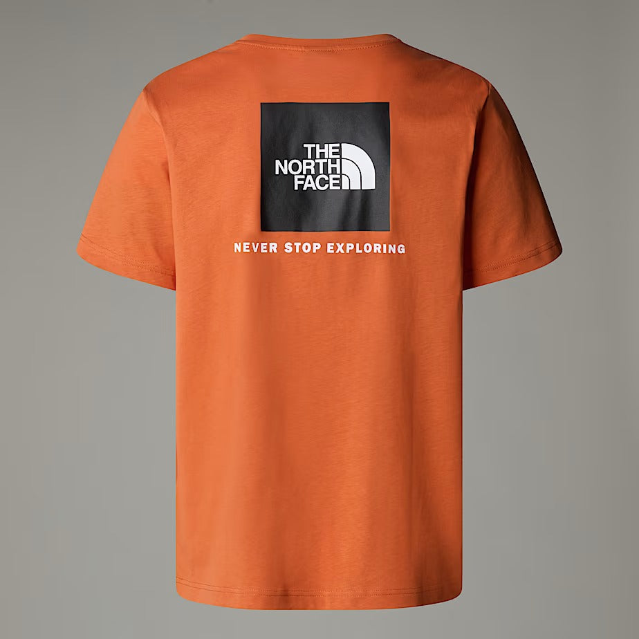 THE NORTH FACE T-Shirt Uomo Redbox-Iron Bronze Tnf Black