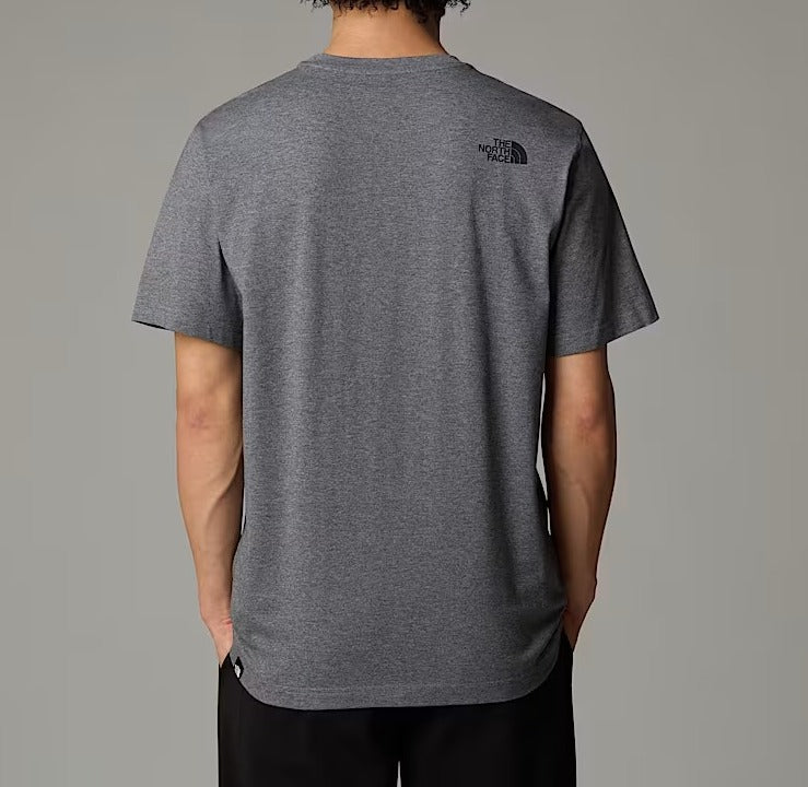 THE NORTH FACE T-Shirt Uomo Easy-Tnf Medium Grey Heather
