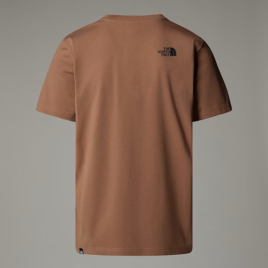 THE NORTH FACE T-Shirt Uomo Fine-Latte