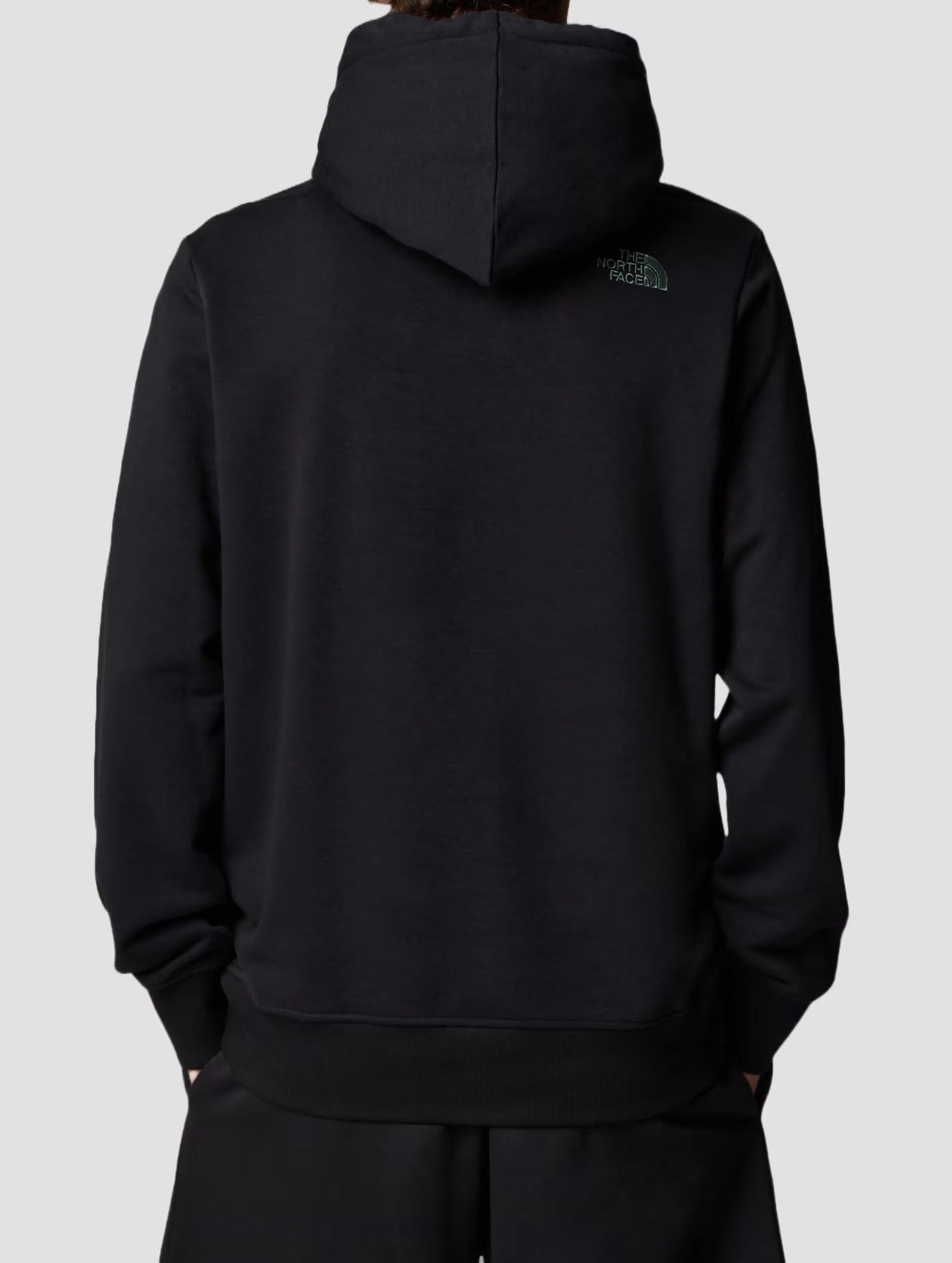 THE NORTH FACE Felpa Uomo DREW PEAK LIGHT-Tnf Black Duck Green