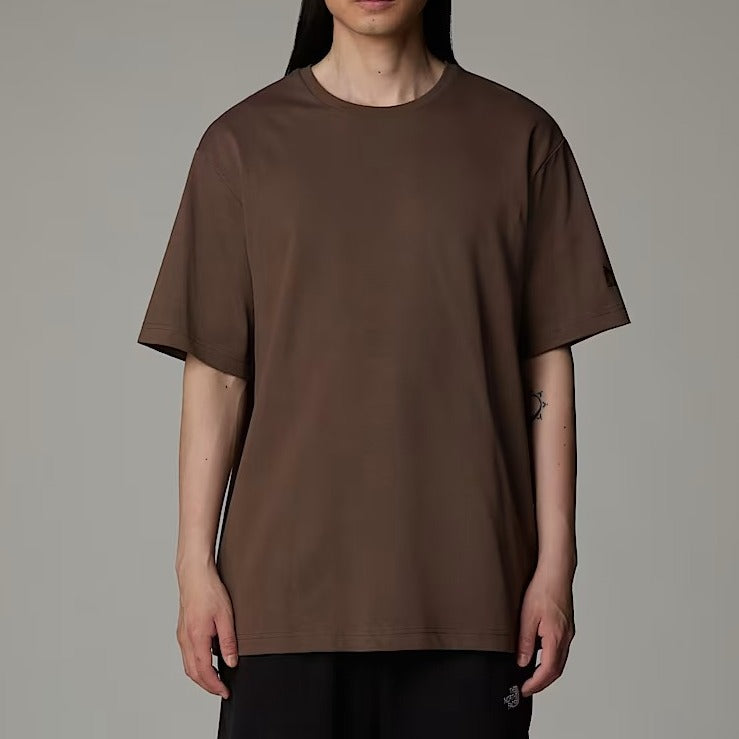 THE NORTH FACE T-Shirt Uomo RMST Logo Relaxed-Smokey Brown