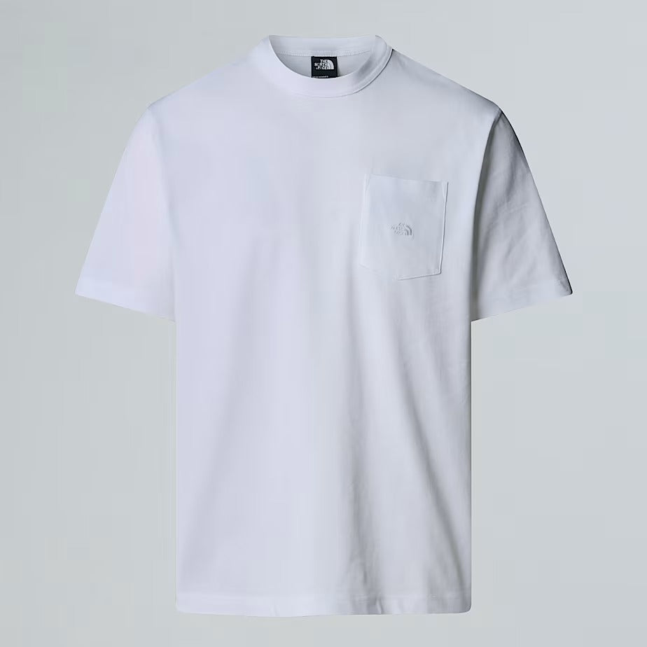THE NORTH FACE T-Shirt Uomo DOME RELAXED POCKET-Tnf White