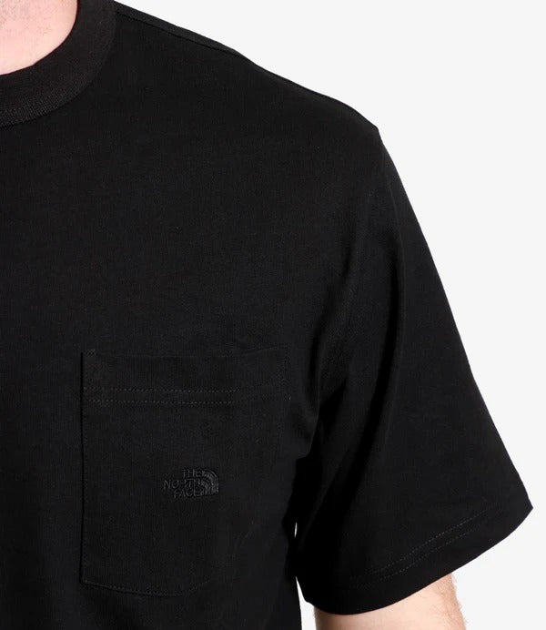 THE NORTH FACE T-Shirt Uomo DOME RELAXED POCKET-Tnf Black