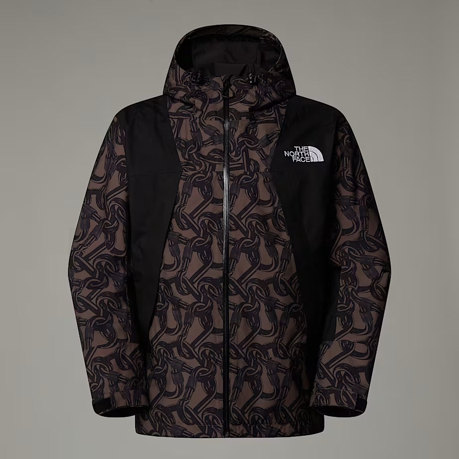 THE NORTH FACE Giubbino Unisex NSE SHELL-Smokey Brown Carabiner Camo Print