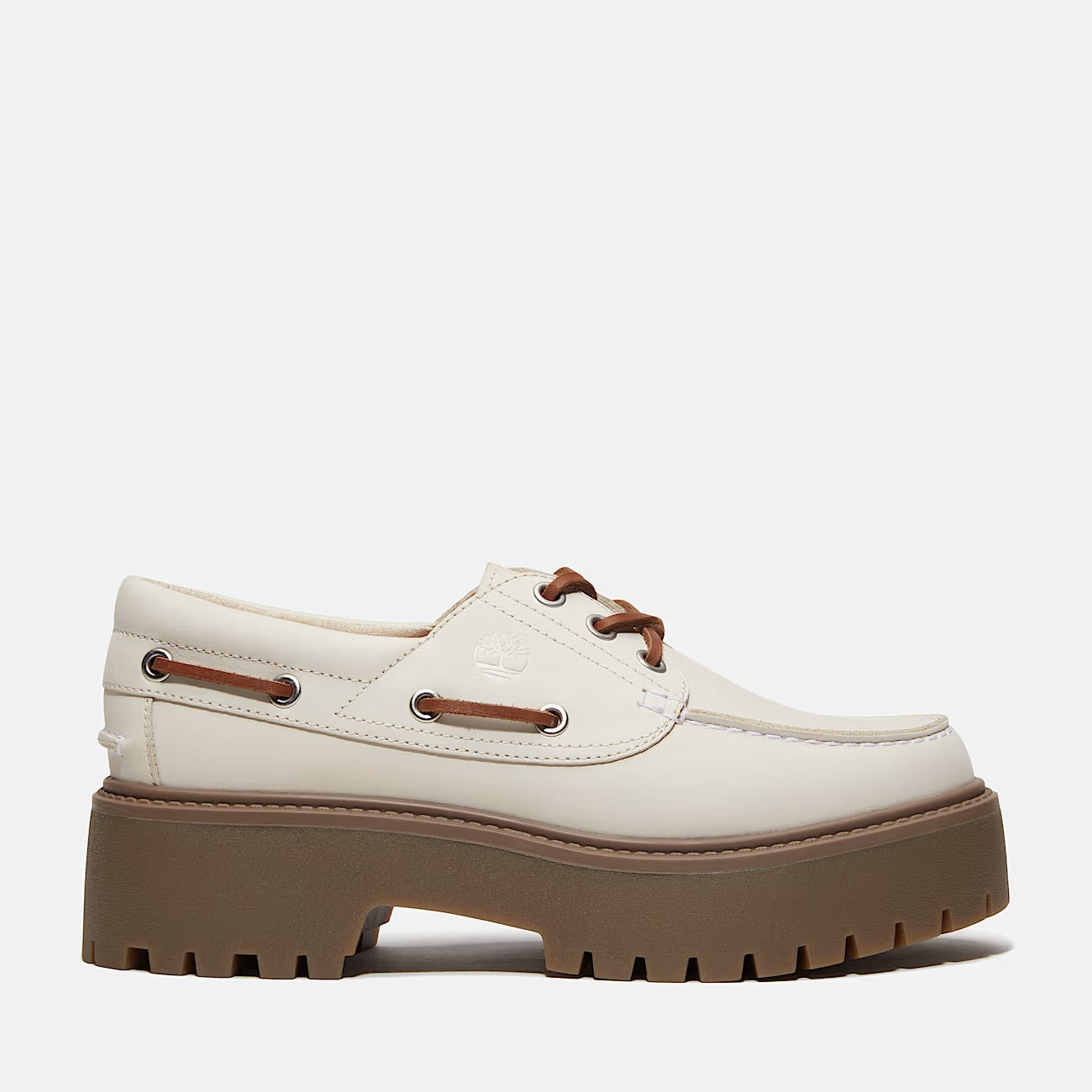 TIMBERLAND Scarpa Donna STONE STREET BOAT SHOE-Grigio