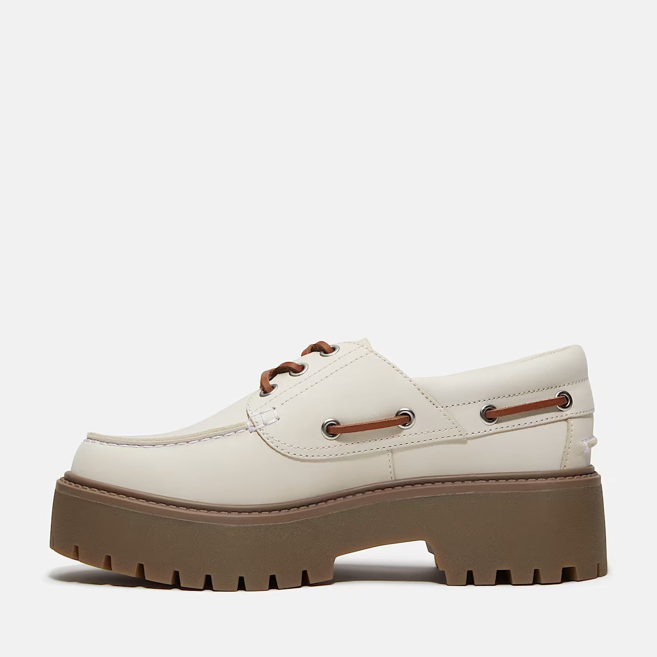 TIMBERLAND Scarpa Donna STONE STREET BOAT SHOE-Grigio