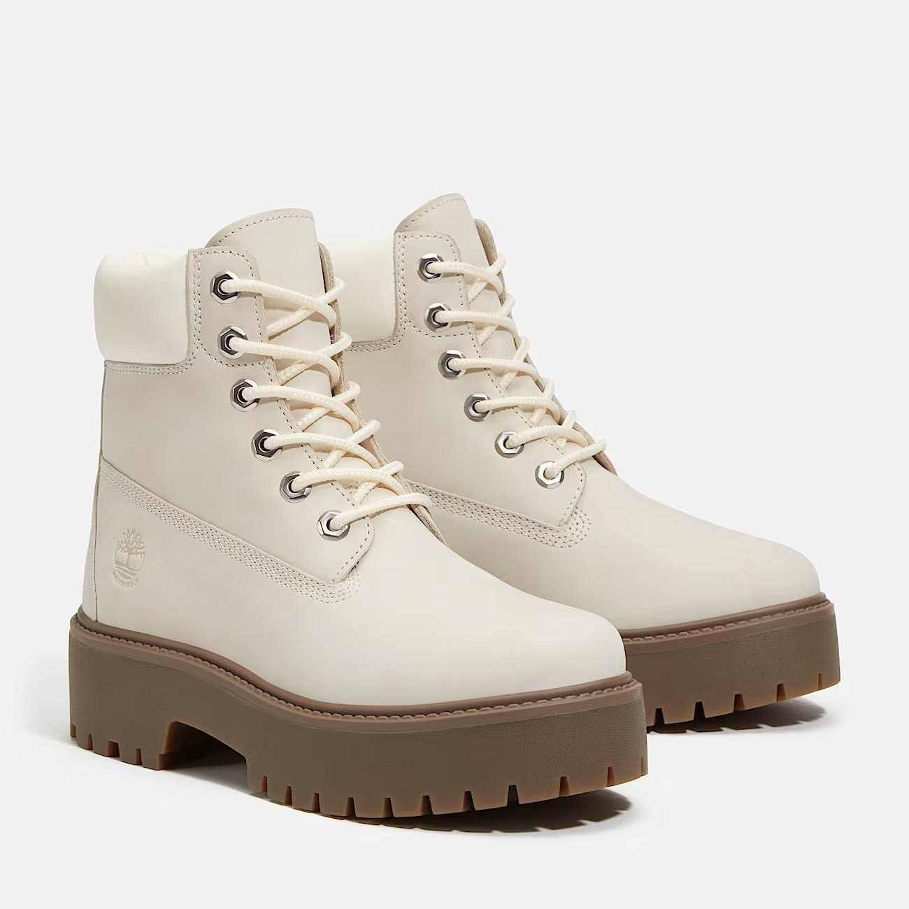 TIMBERLAND Scarponcino Donna STONE STREET 6 INCH LACE UP WATERPROOF-Grigio