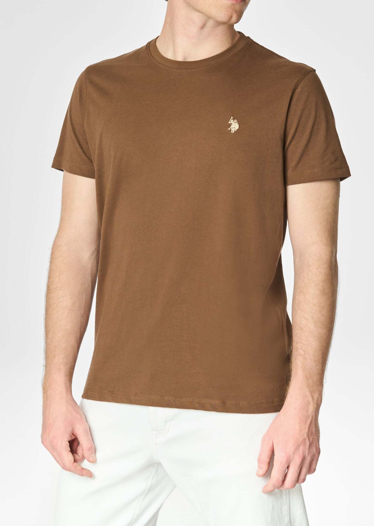 U.S. POLO ASSN. T-Shirt Uomo Mick-Marrone
