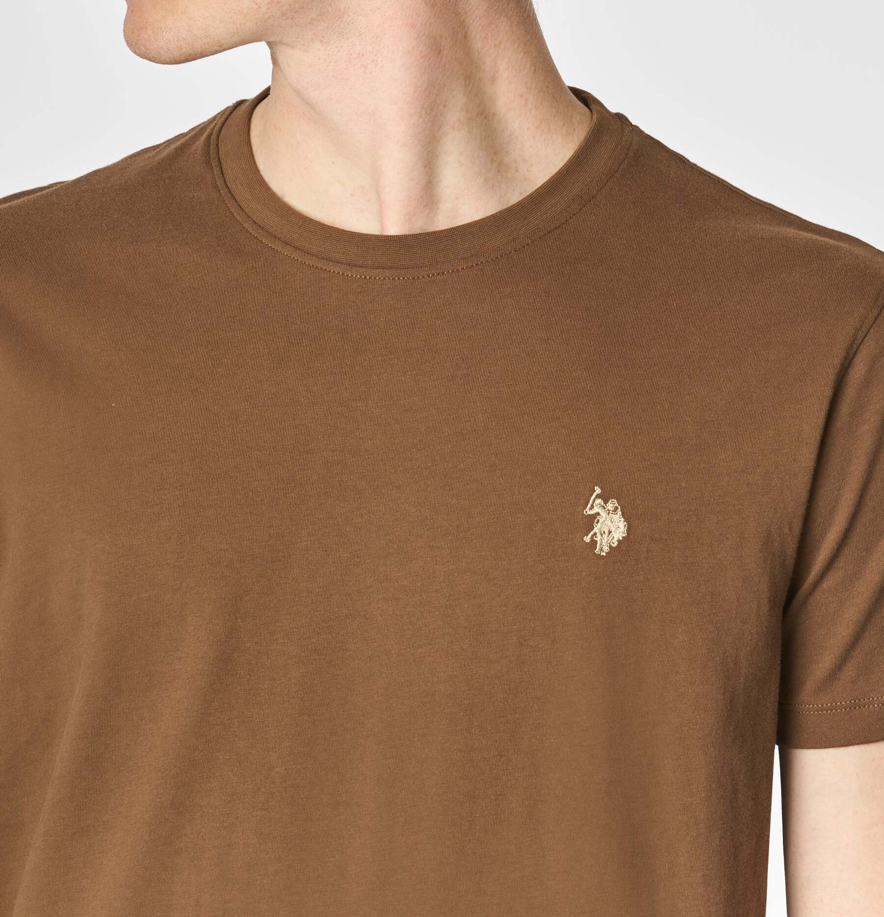 U.S. POLO ASSN. T-Shirt Uomo Mick-Marrone