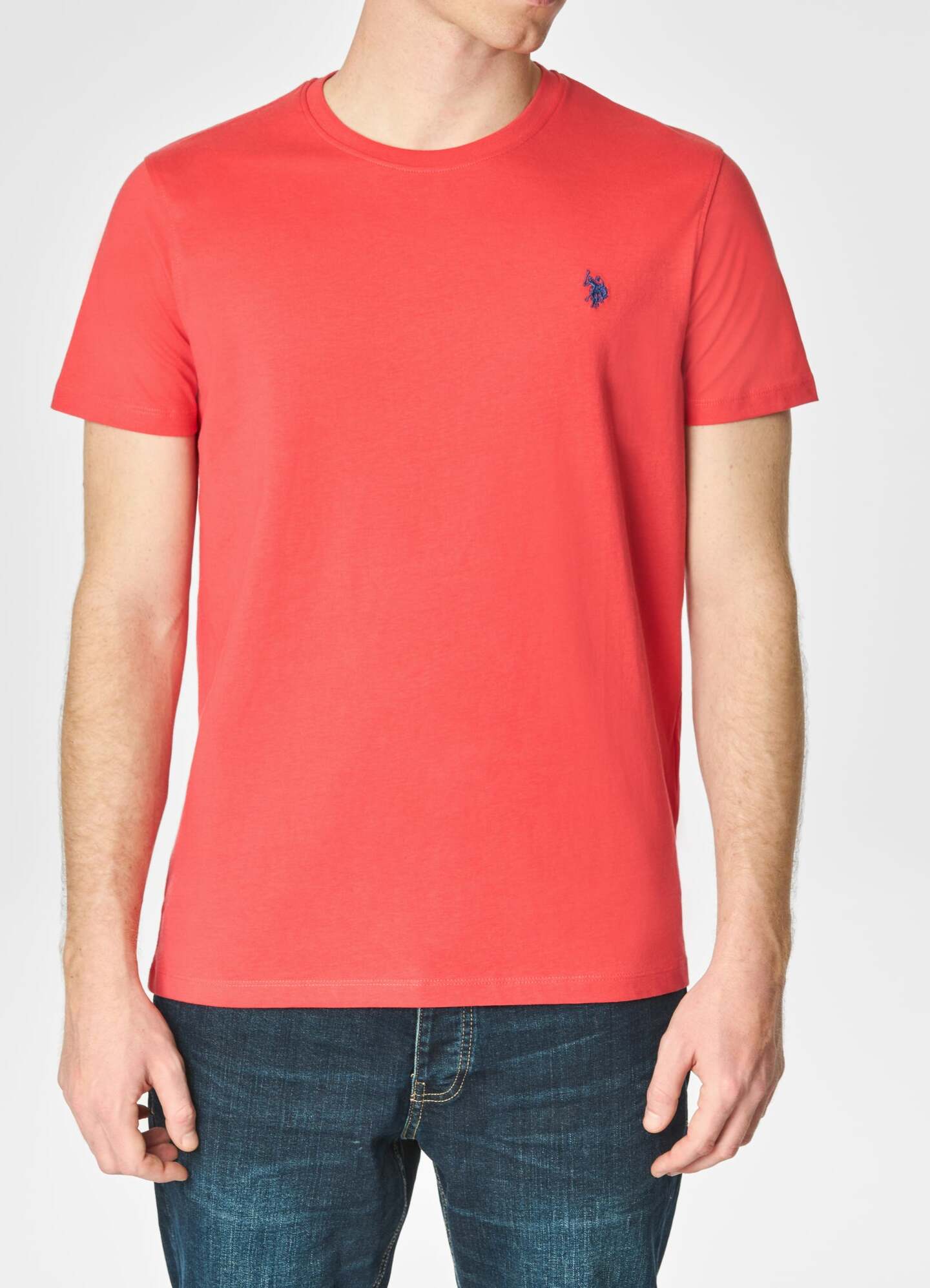 U.S. POLO ASSN. T-Shirt Uomo Mick-Corallo