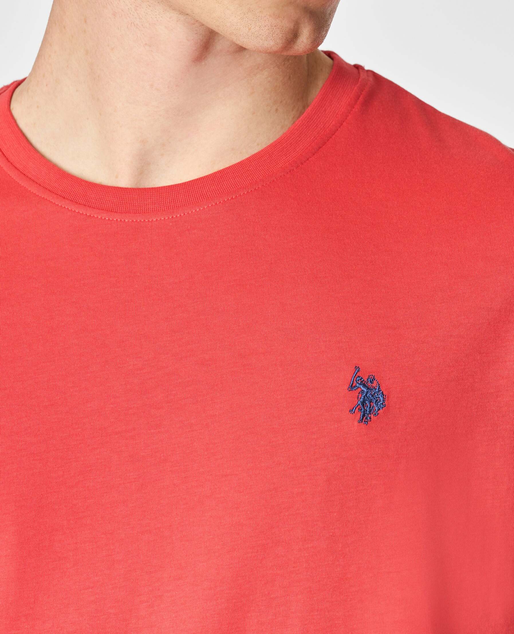 U.S. POLO ASSN. T-Shirt Uomo Mick-Corallo