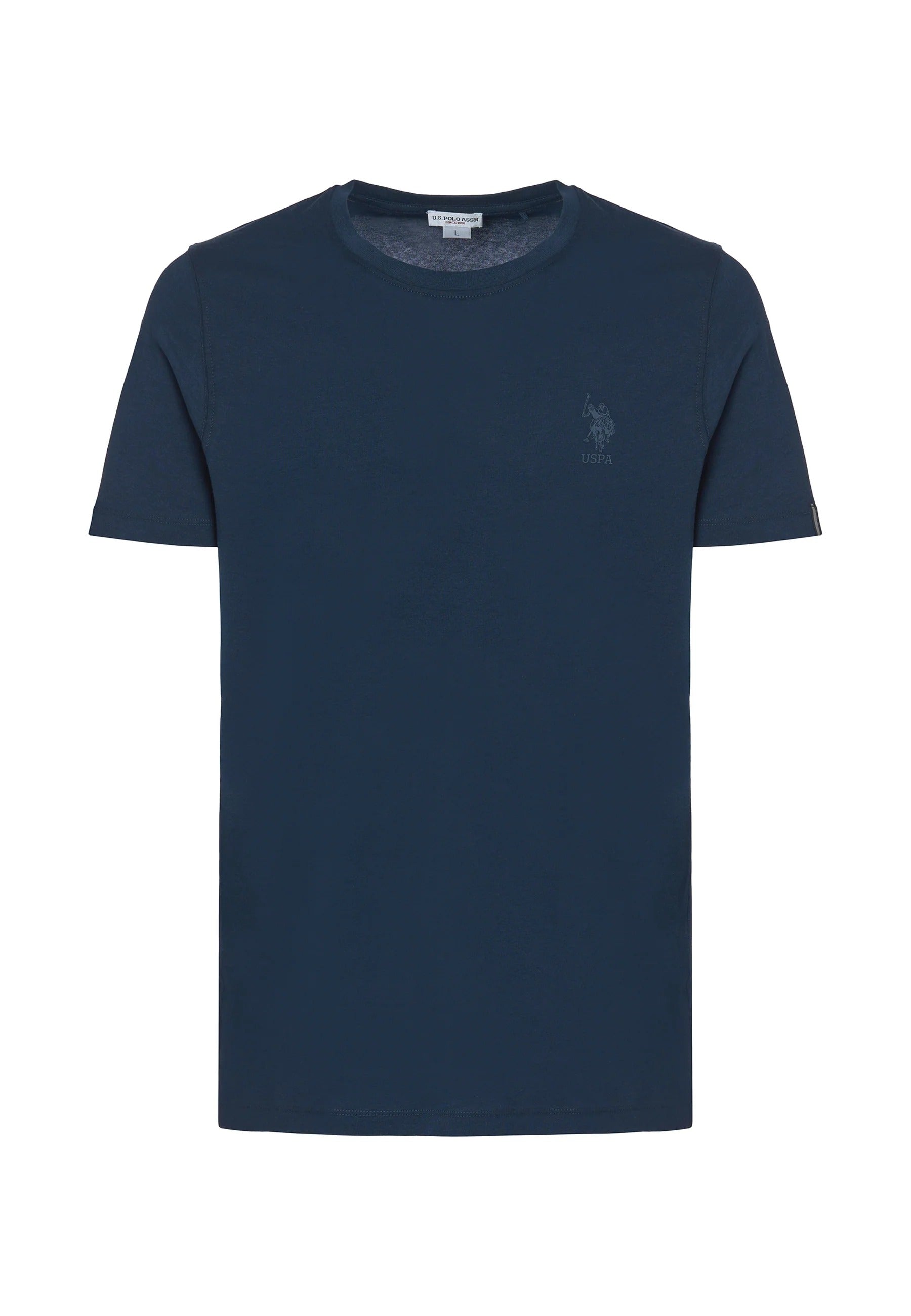 U.S. POLO ASSN. T-Shirt Uomo Mick Reflect Tape-Blu Navy