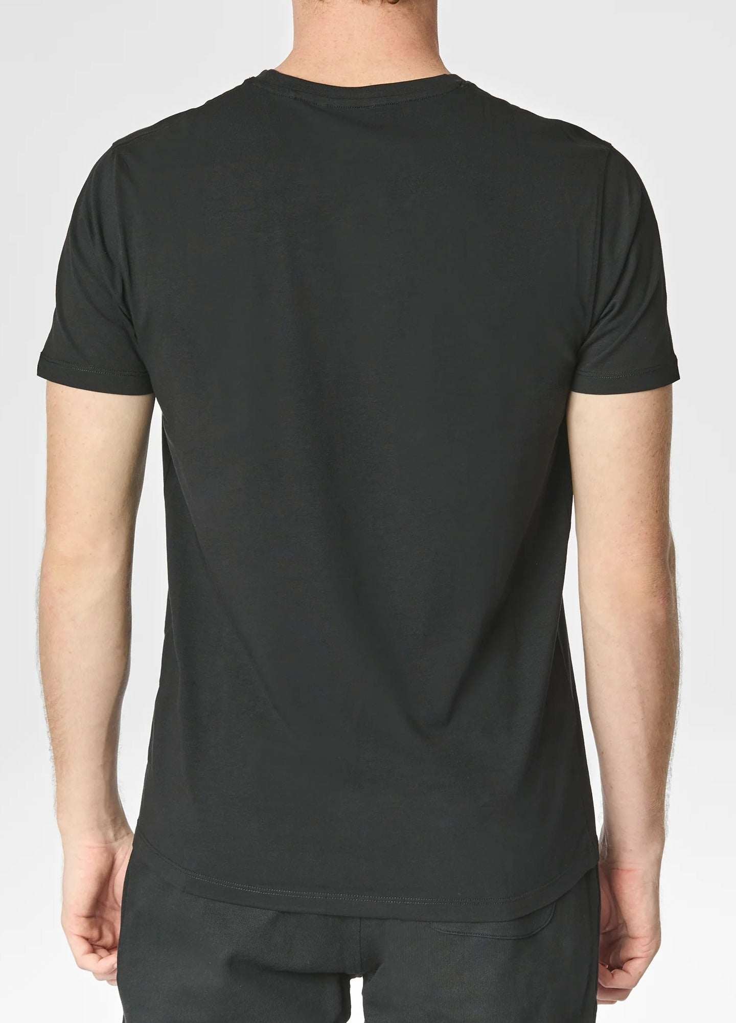 U.S. POLO ASSN. T-Shirt Uomo Mick Reflect Tape-Nero