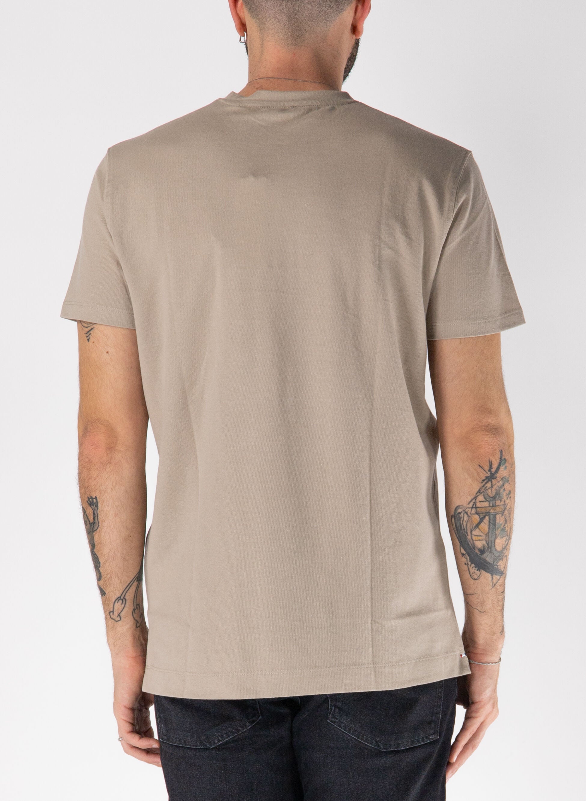 U.S. POLO ASSN. T-Shirt Uomo Mick Supima-Beige