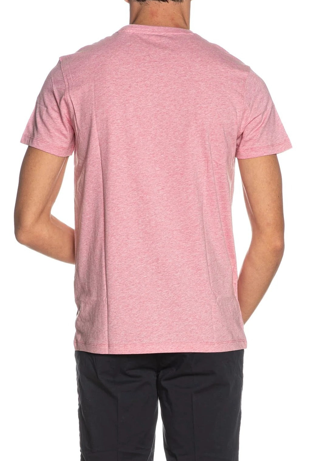 U.S. POLO ASSN. T-Shirt Uomo Mick Melange-Rosa
